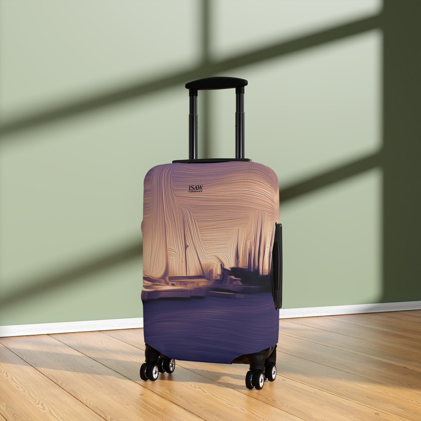 The Sleeping Yachts (at Sunset) – Protective Suitcase Cover - iSAW Company