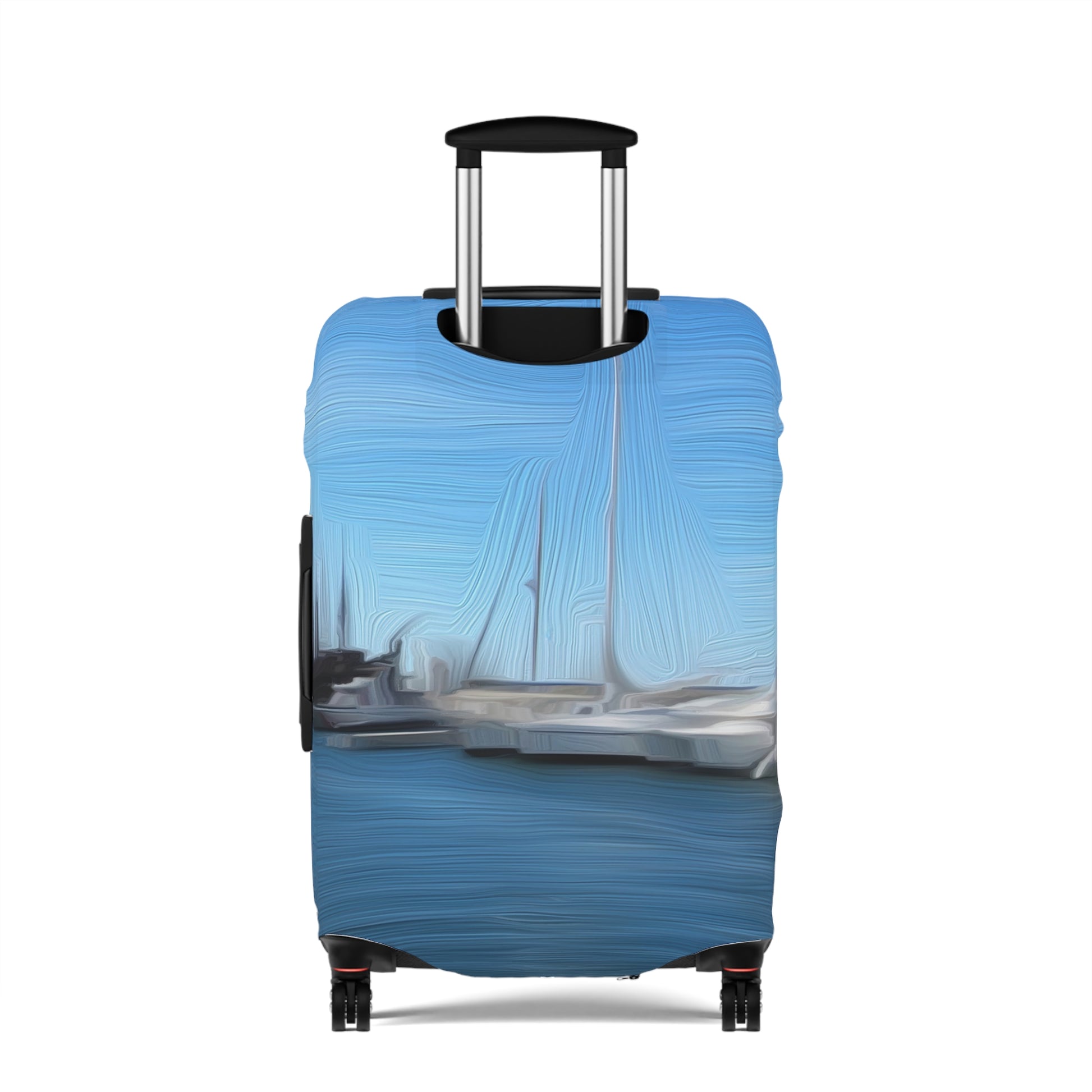 The Sleeping Yachts (at Morning) – Protective Suitcase Cover - iSAW Company