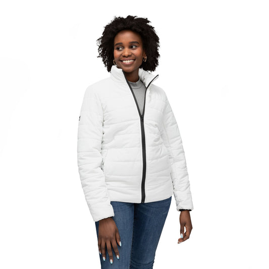 iSAW Womens White Puffer Jacket - iSAW Company