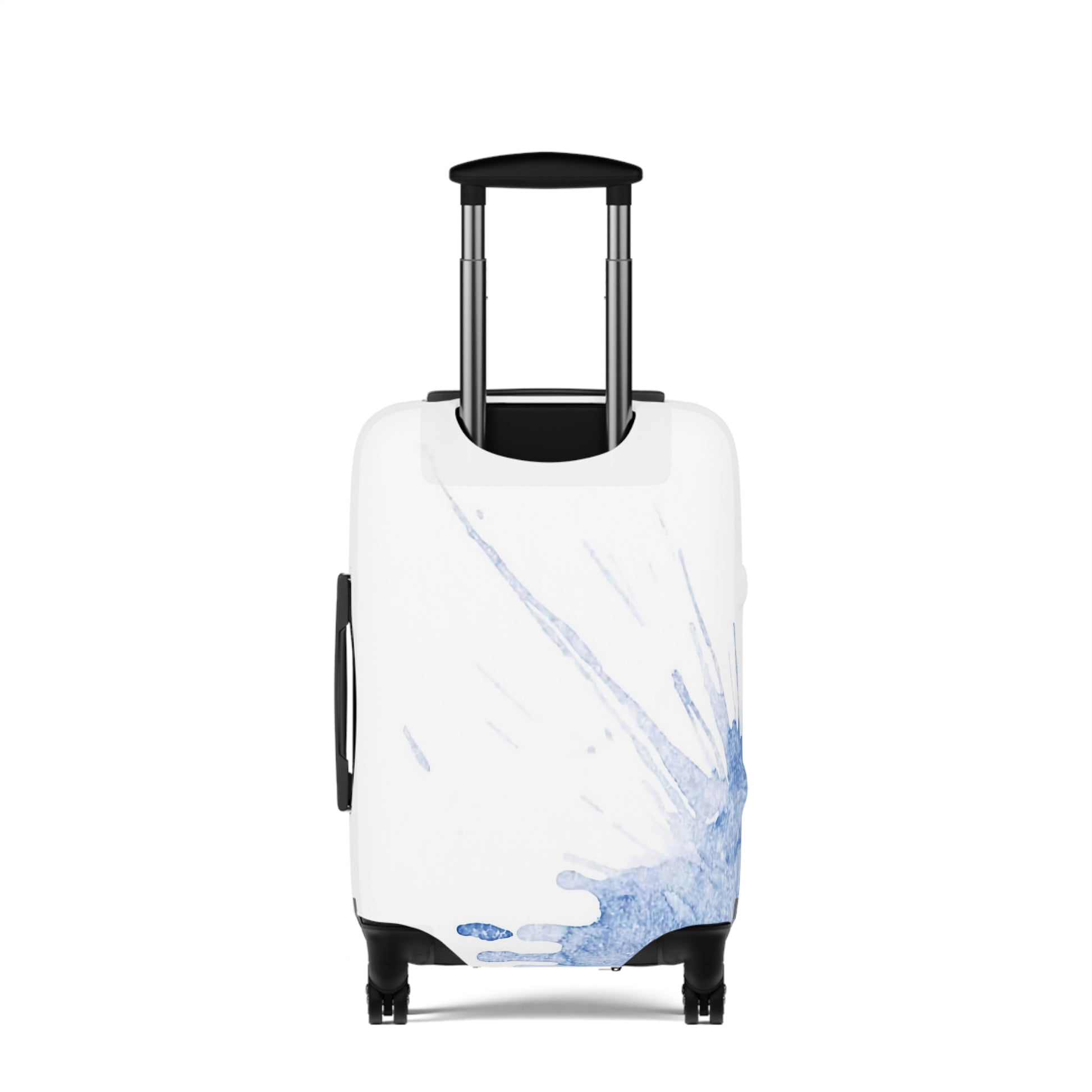 Watercolour Blue Splash – Protective Suitcase Cover - iSAW Company