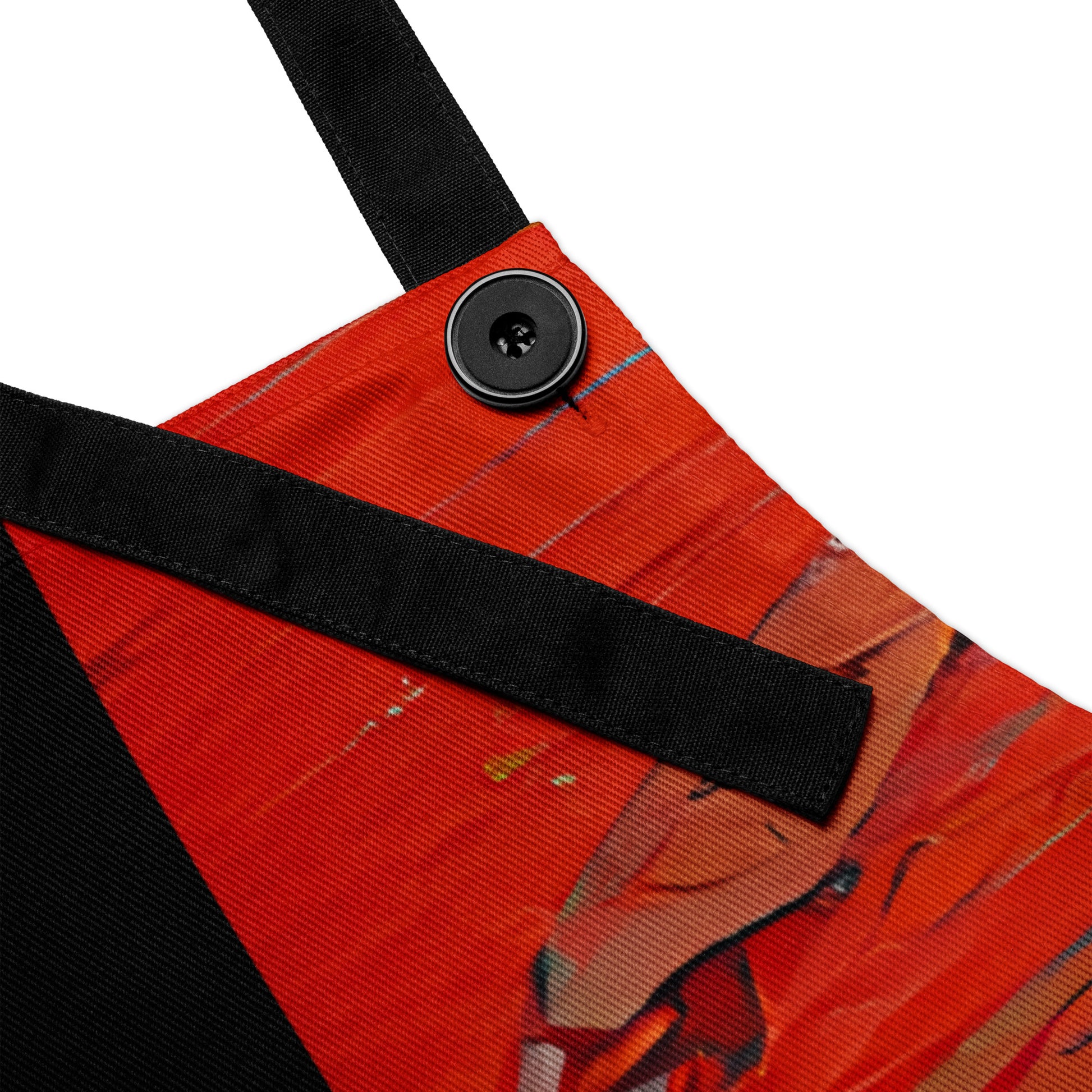 Half Black Half Hónghǎi - Apron - iSAW Company