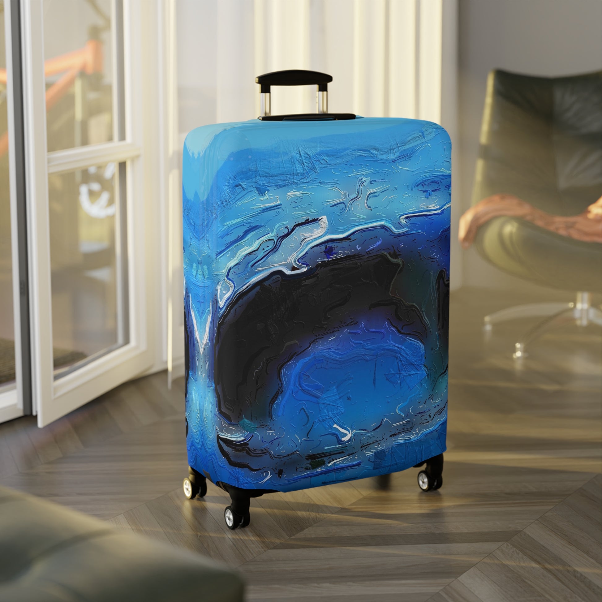 A Drop In The Ocean – Protective Suitcase Cover - iSAW Company