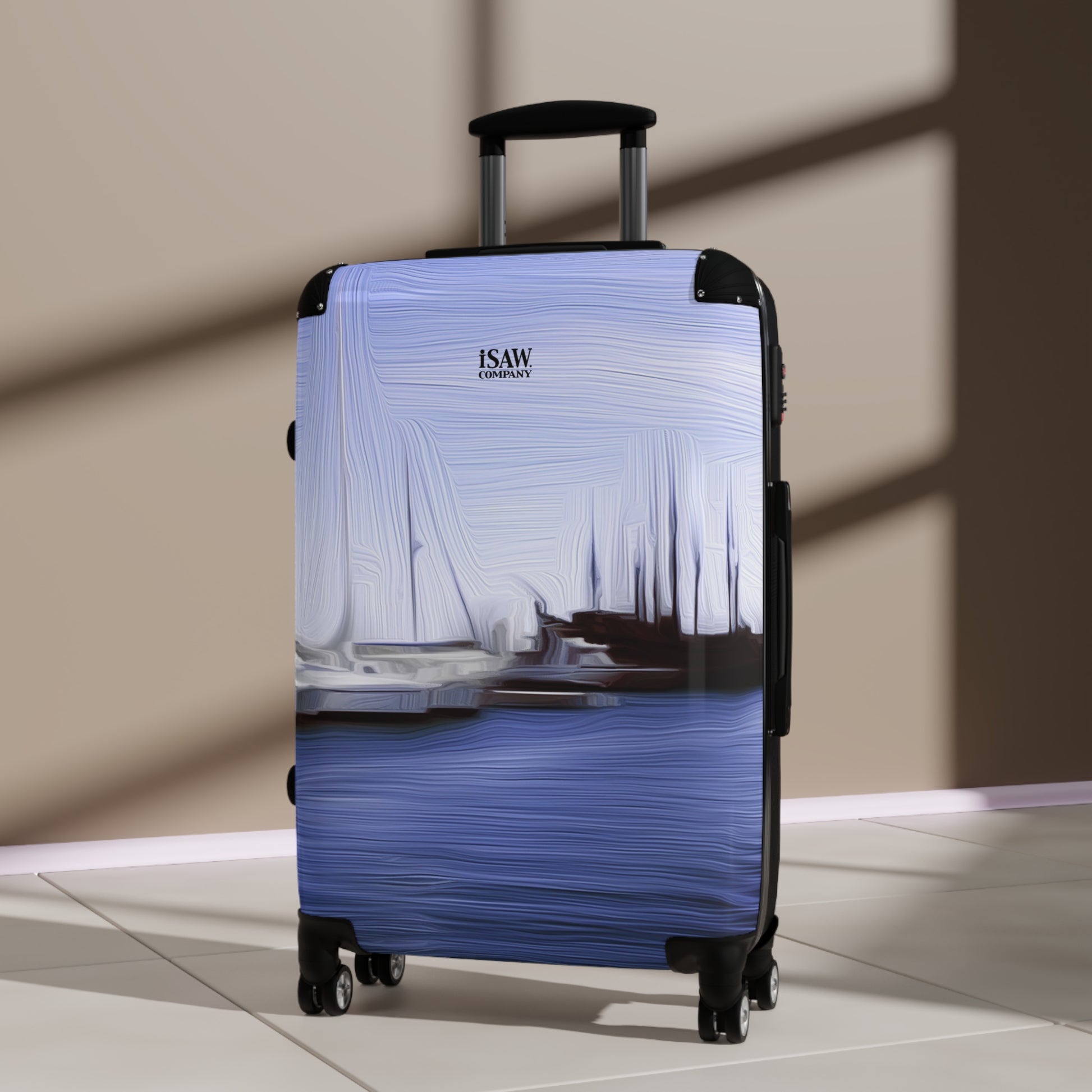 The Sleeping Yachts (at Afternoon) - Hard - Shell Suitcase - iSAW Company