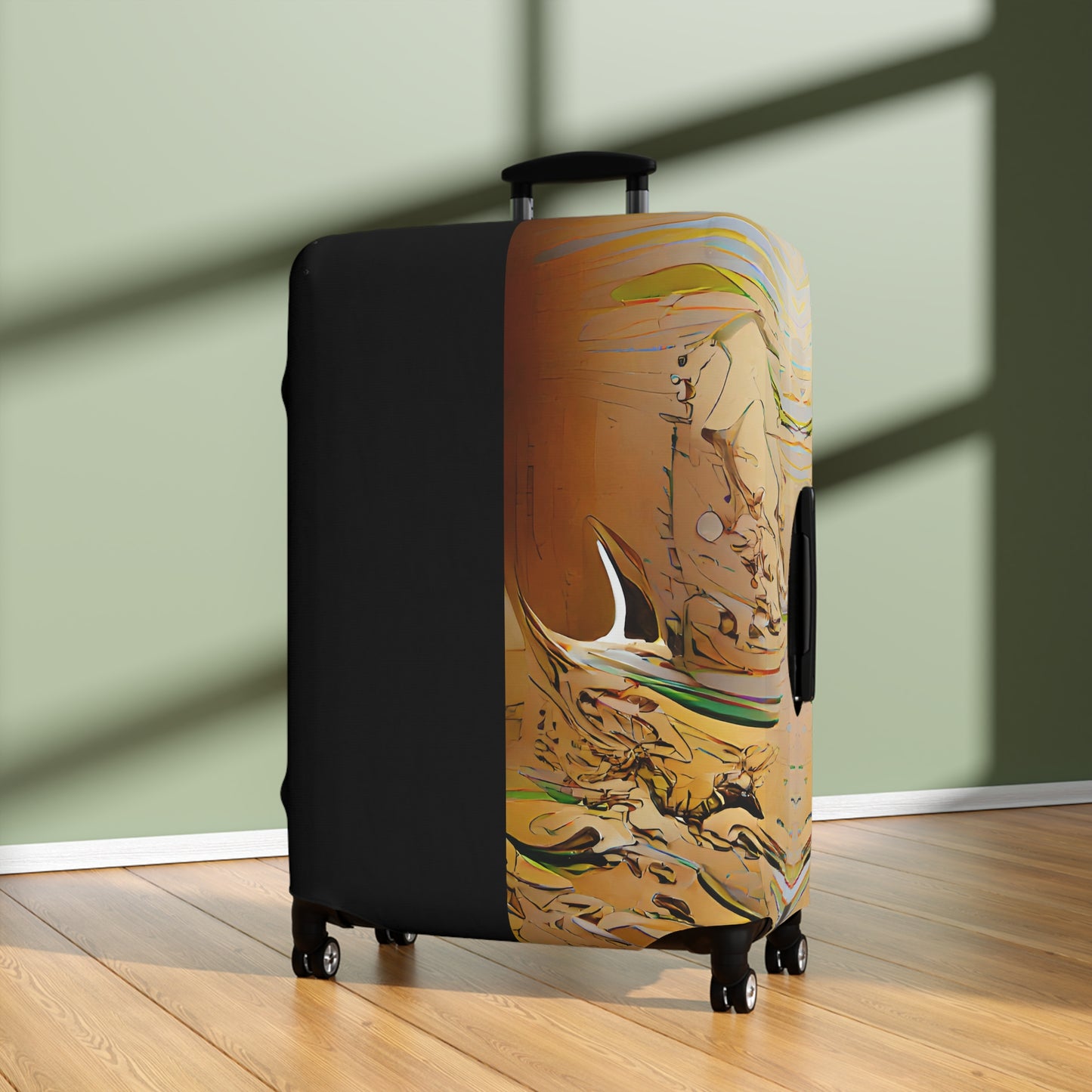 Half Black Half Gāolàng – Protective Suitcase Cover - iSAW Company