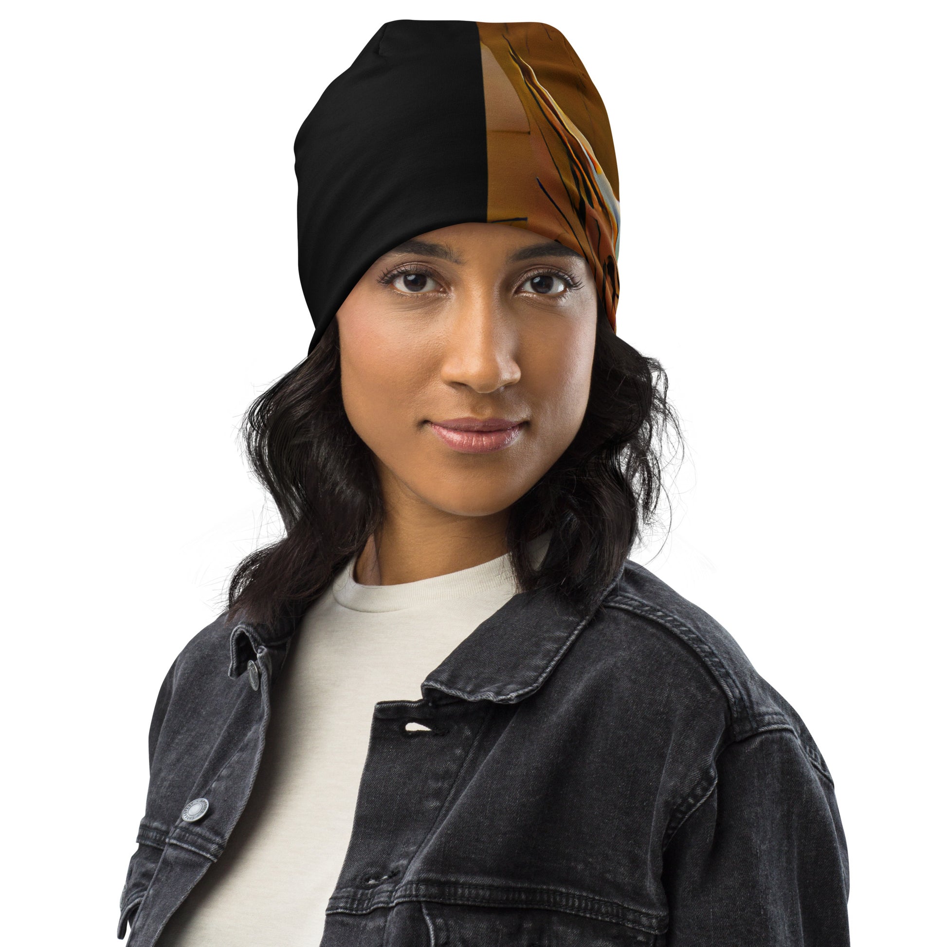 Half Black Half Gāolàng - Beanie - iSAW Company