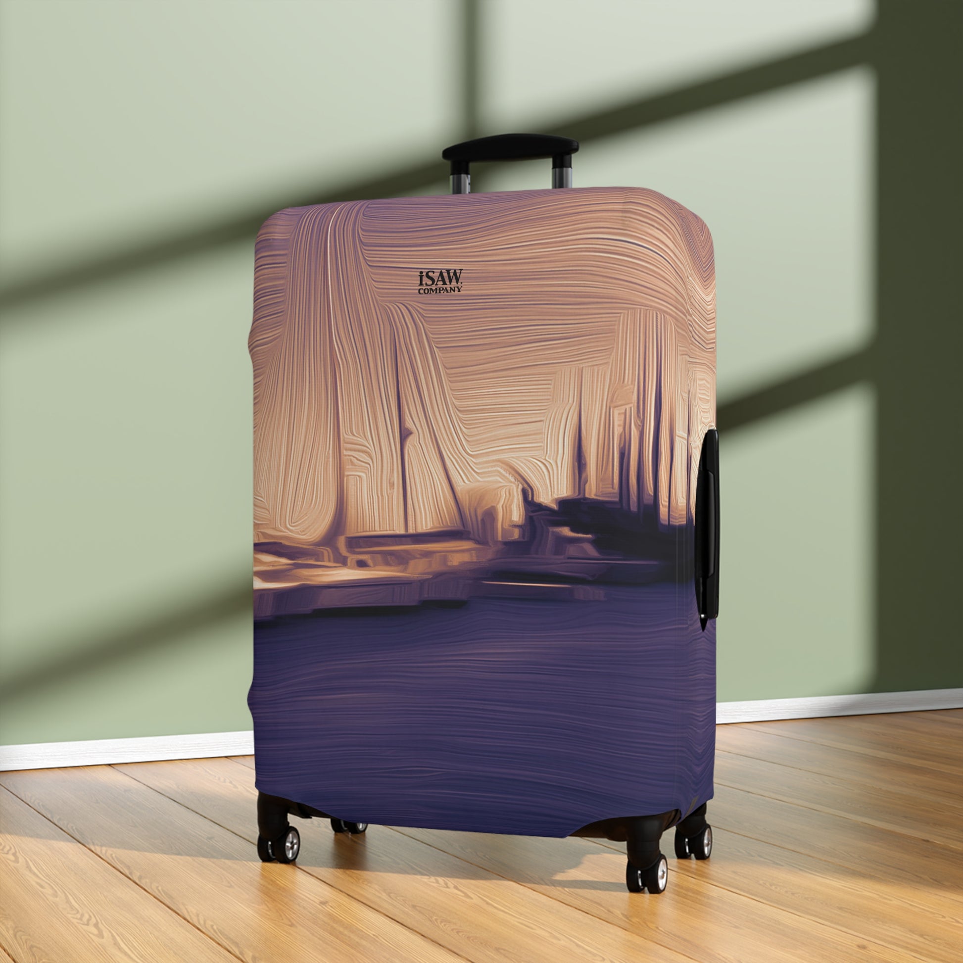 The Sleeping Yachts (at Sunset) – Protective Suitcase Cover - iSAW Company