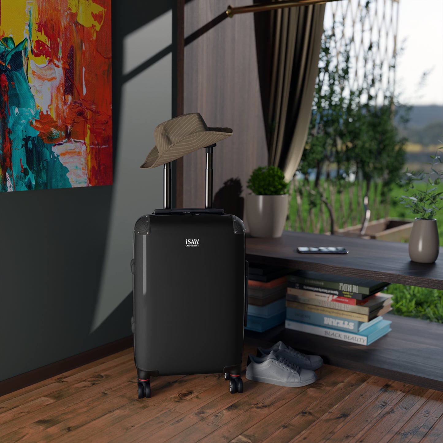 iSAW Black Hard - Shell Suitcase - iSAW Company