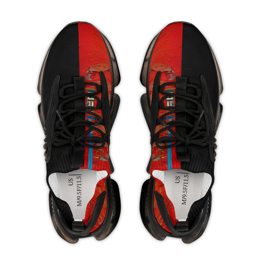 Half Black Half Hónghǎi - Mens Mesh Street Sneakers - iSAW Company