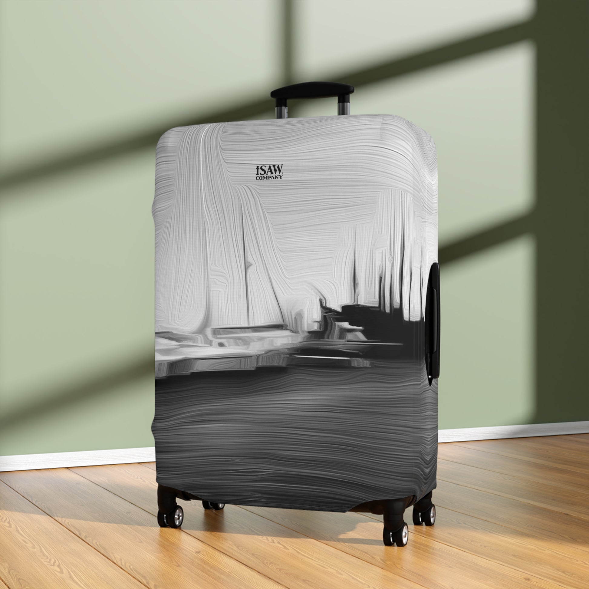 The Sleeping Yachts (at Night) – Protective Suitcase Cover - iSAW Company