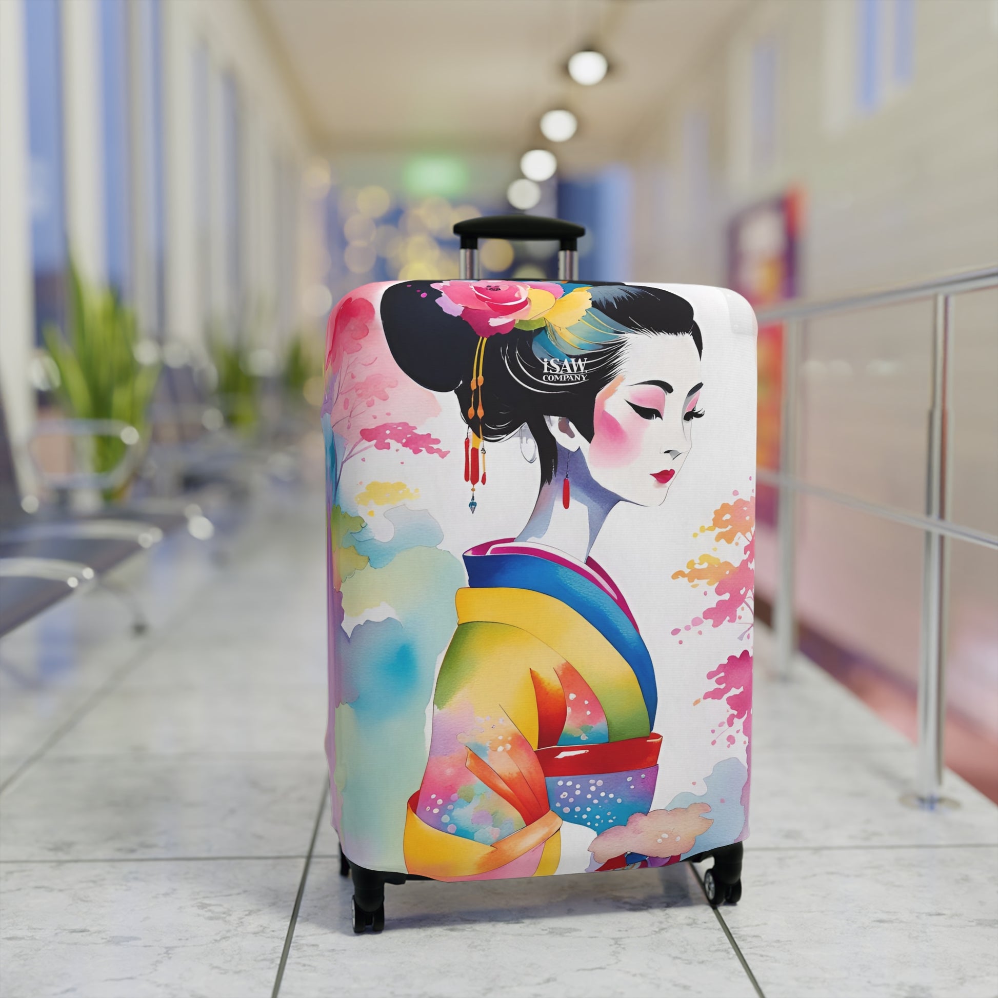 Geisha Girl – Protective Suitcase Cover - iSAW Company