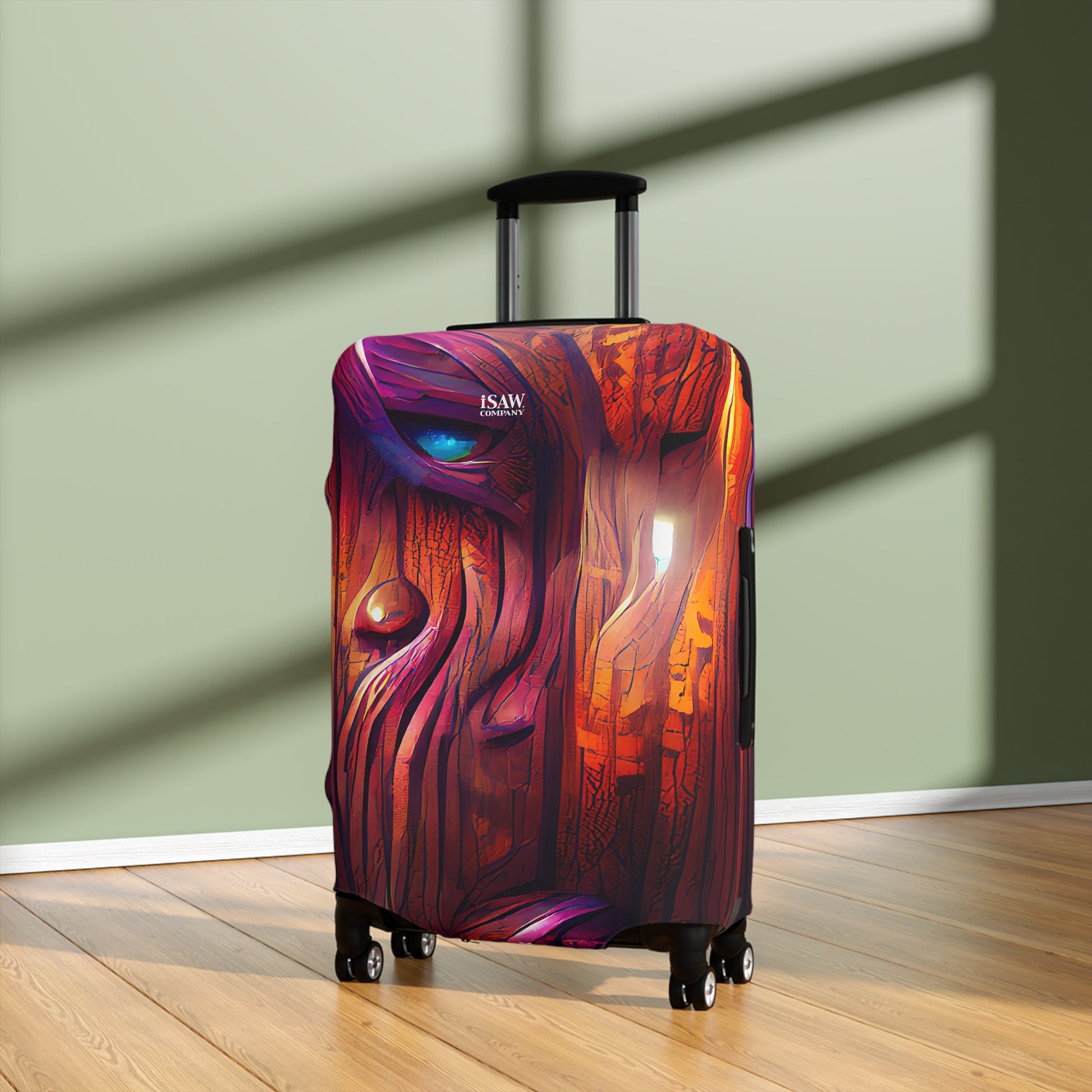 Hardwood – Protective Suitcase Cover - iSAW Company