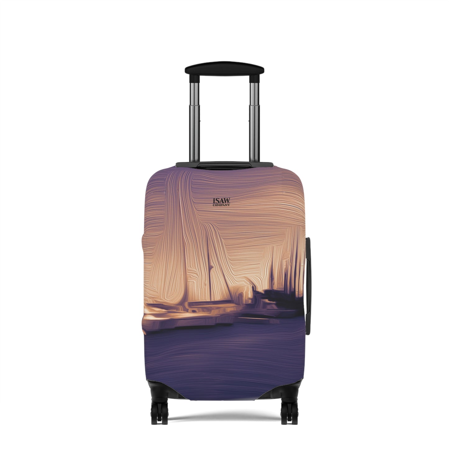The Sleeping Yachts (at Sunset) – Protective Suitcase Cover - iSAW Company