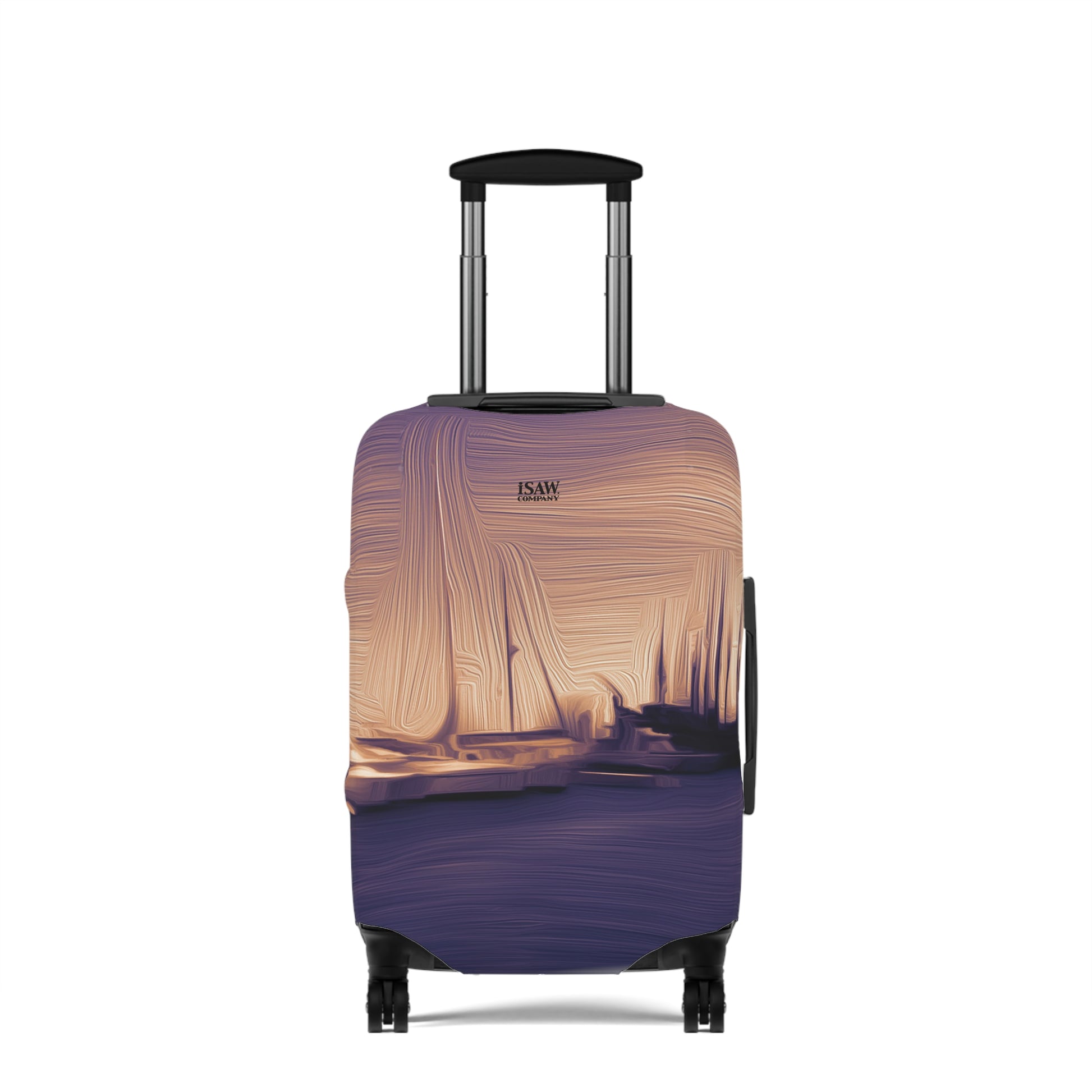 The Sleeping Yachts (at Sunset) – Protective Suitcase Cover - iSAW Company