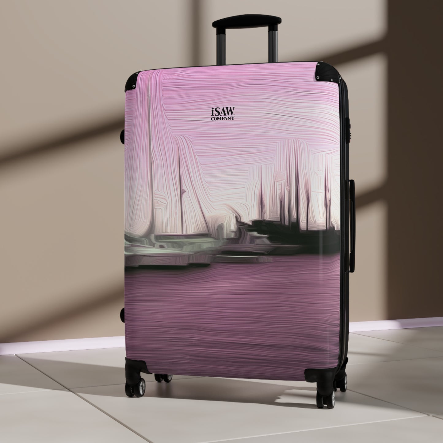 The Sleeping Yachts (at Evening) - Hard - Shell Suitcase - iSAW Company