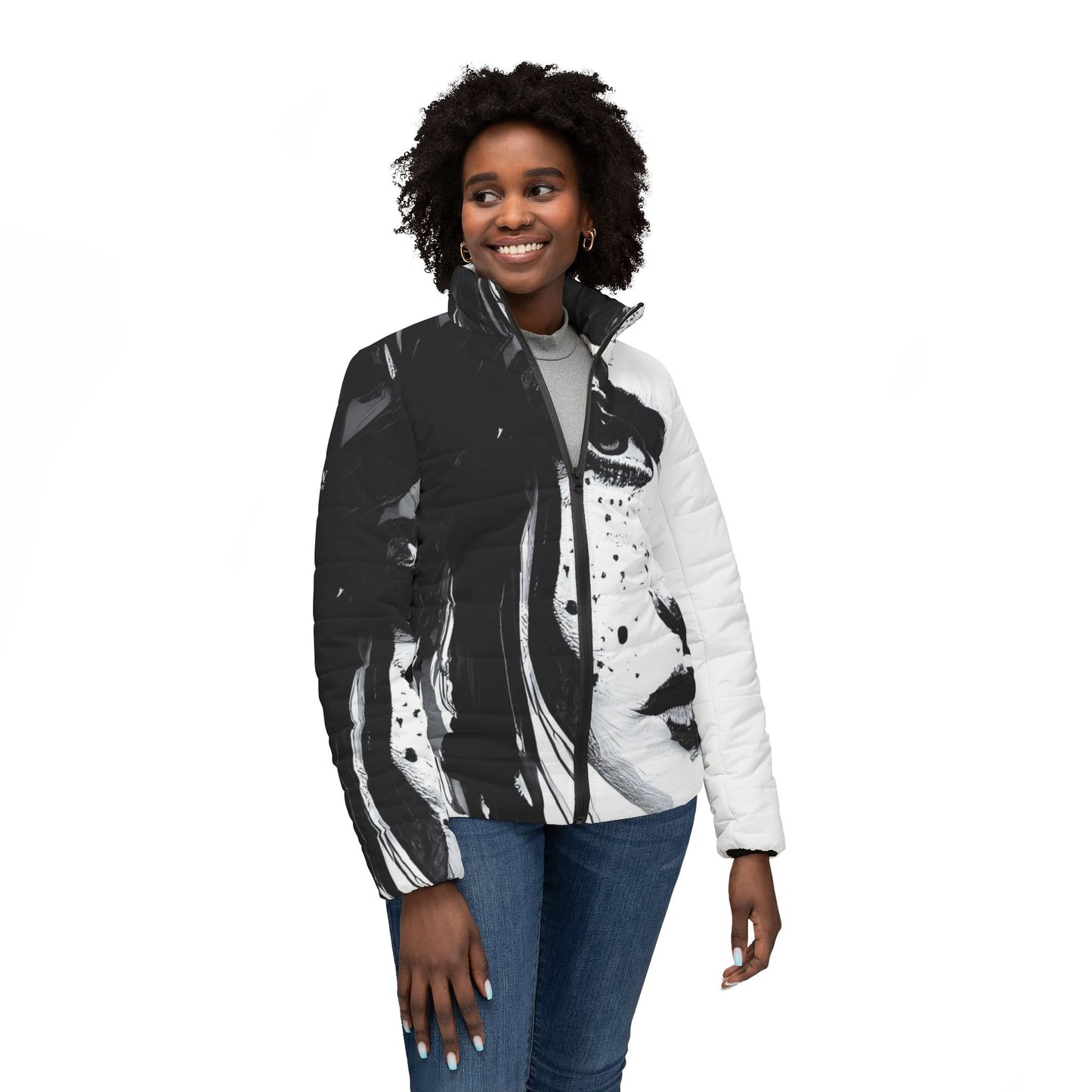 I'm Emotionally Empty - Womens Puffer Jacket - iSAW Company