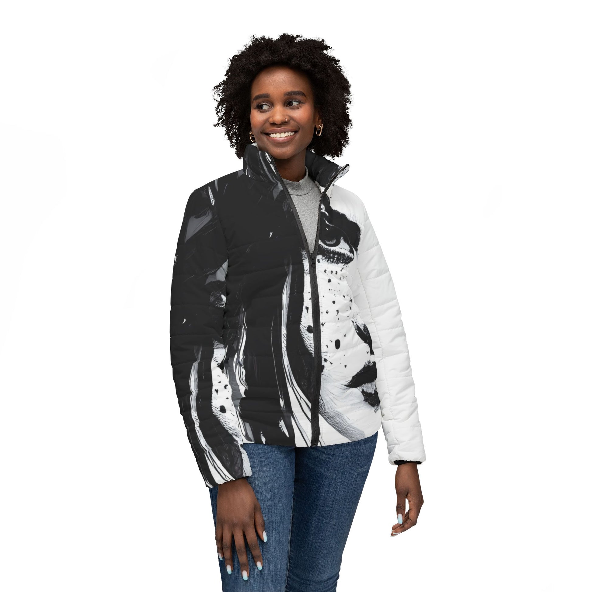 I'm Emotionally Empty - Womens Puffer Jacket - iSAW Company