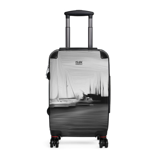 The Sleeping Yachts (at Night) - Hard - Shell Suitcase - iSAW Company
