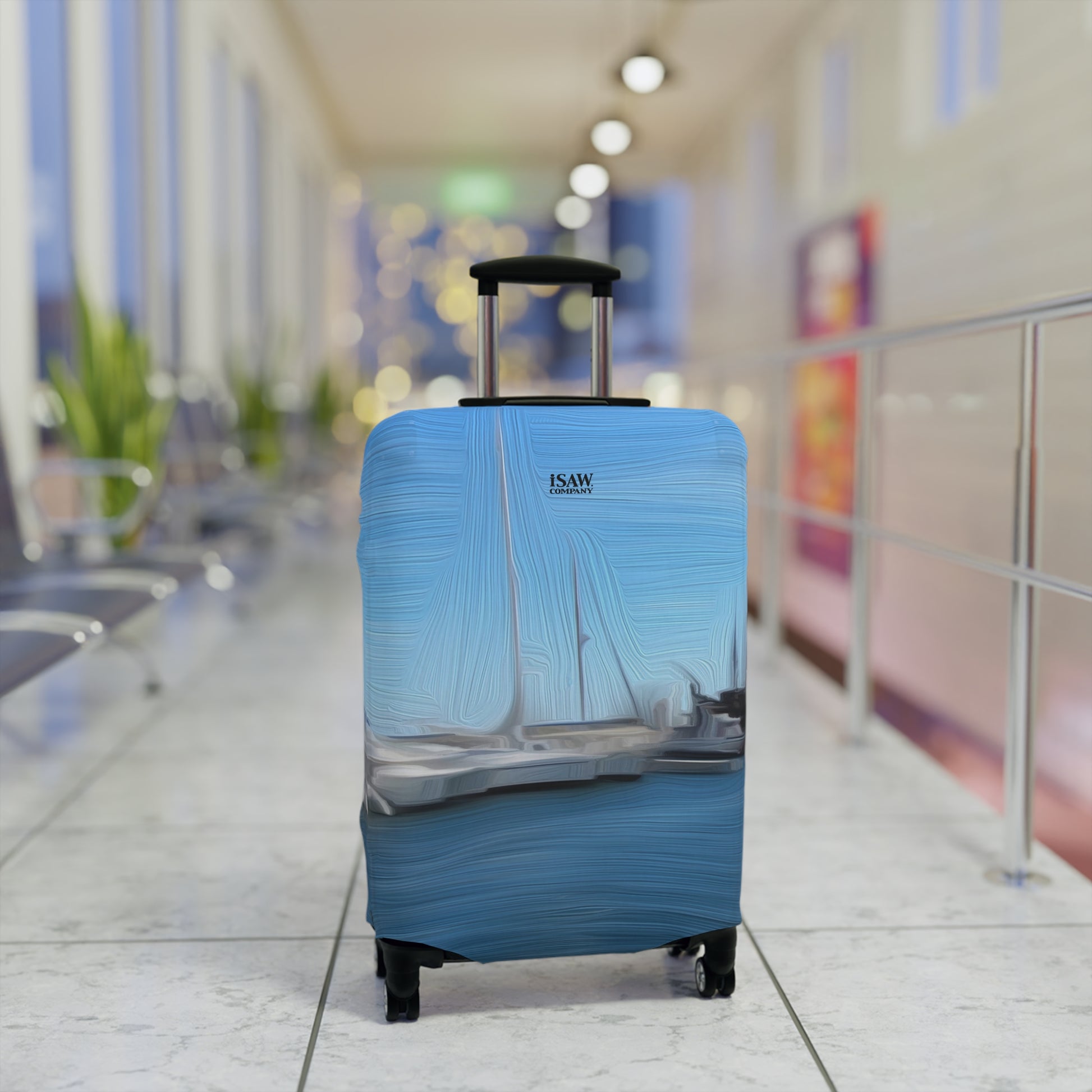 The Sleeping Yachts (at Morning) – Protective Suitcase Cover - iSAW Company