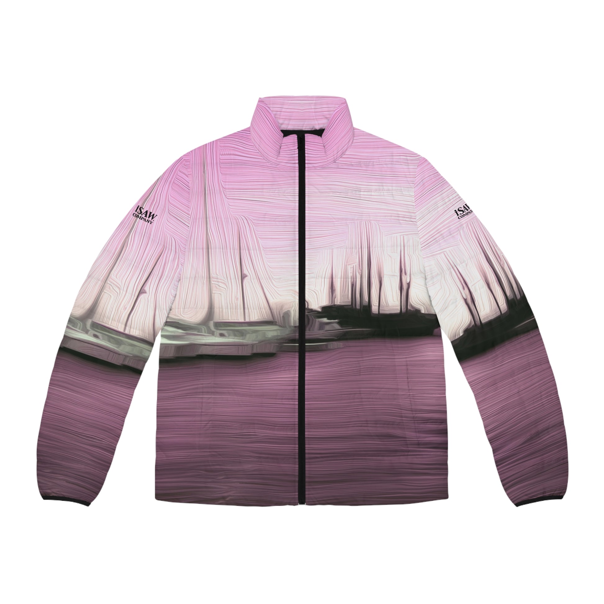 The Sleeping Yachts (at Evening) - Mens Puffer Jacket - iSAW Company