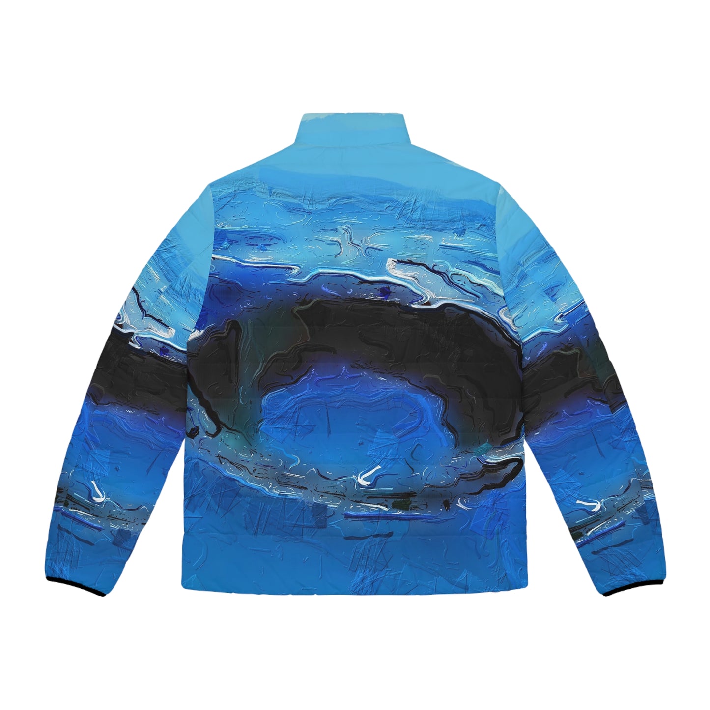 A Drop In The Ocean - Mens Puffer Jacket - iSAW Company