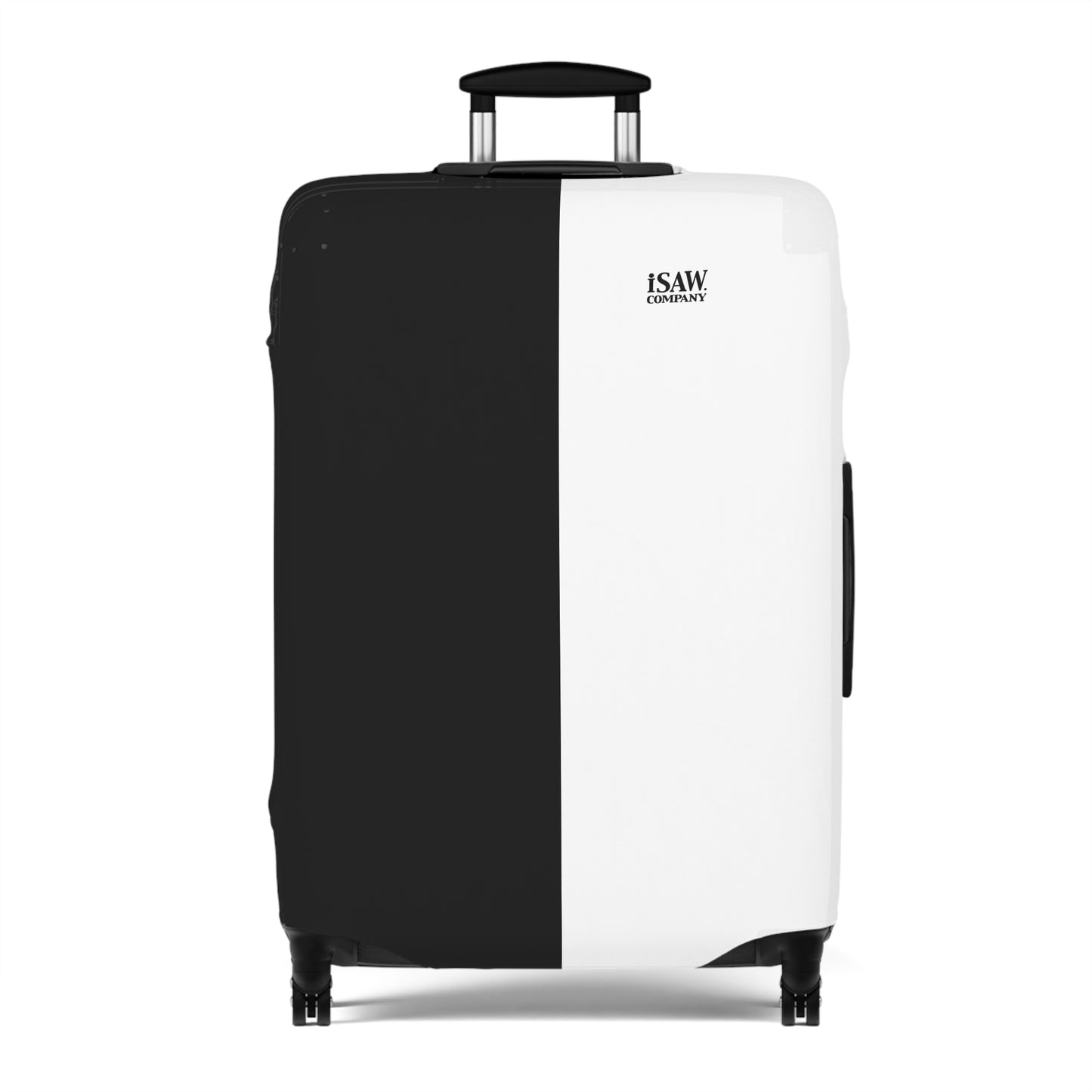 Half Black Half White – Protective Suitcase Cover - iSAW Company