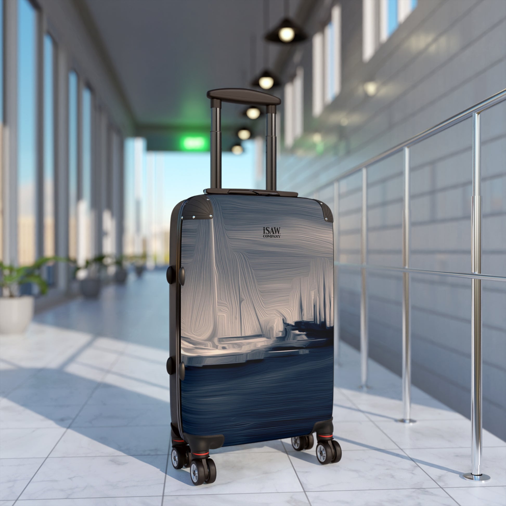 The Sleeping Yachts (at Sunrise) - Hard - Shell Suitcase - iSAW Company