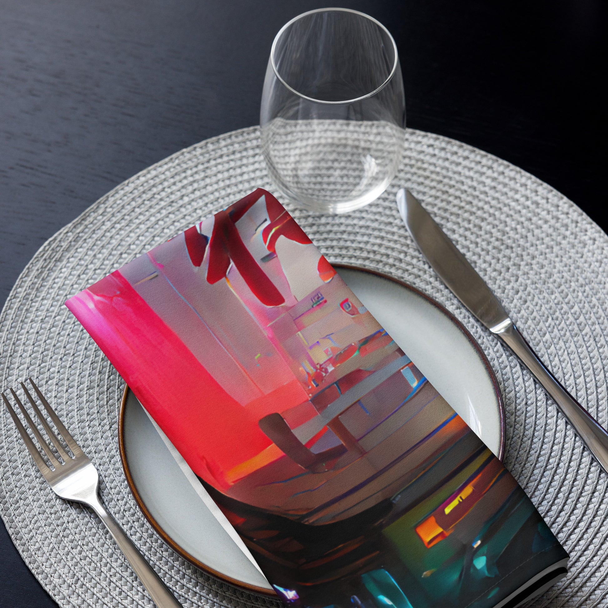 Half Black Half Báijiǔ - Cloth Napkin Set - iSAW Company