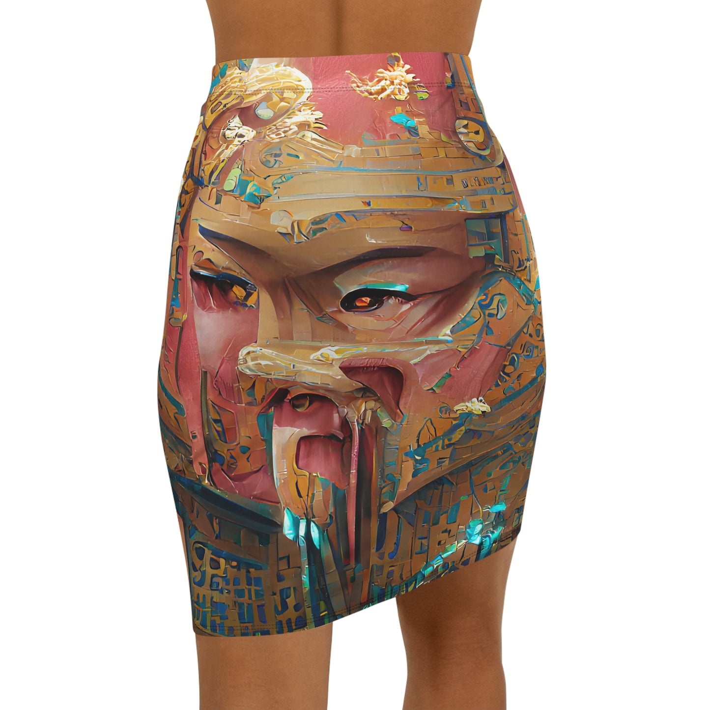 Huángdì - Womens Pencil Skirt - iSAW Company