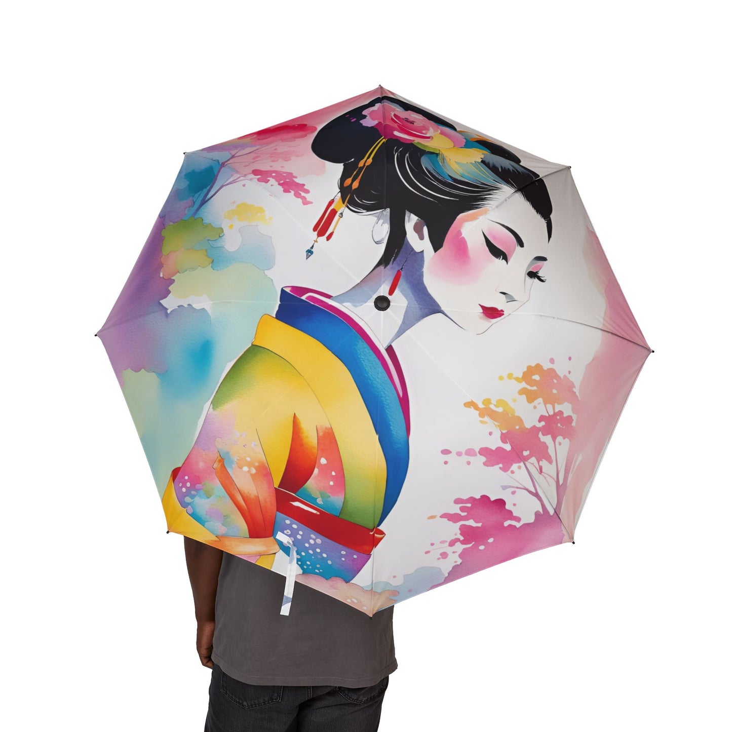 Geisha Girl - Windproof Umbrella - iSAW Company