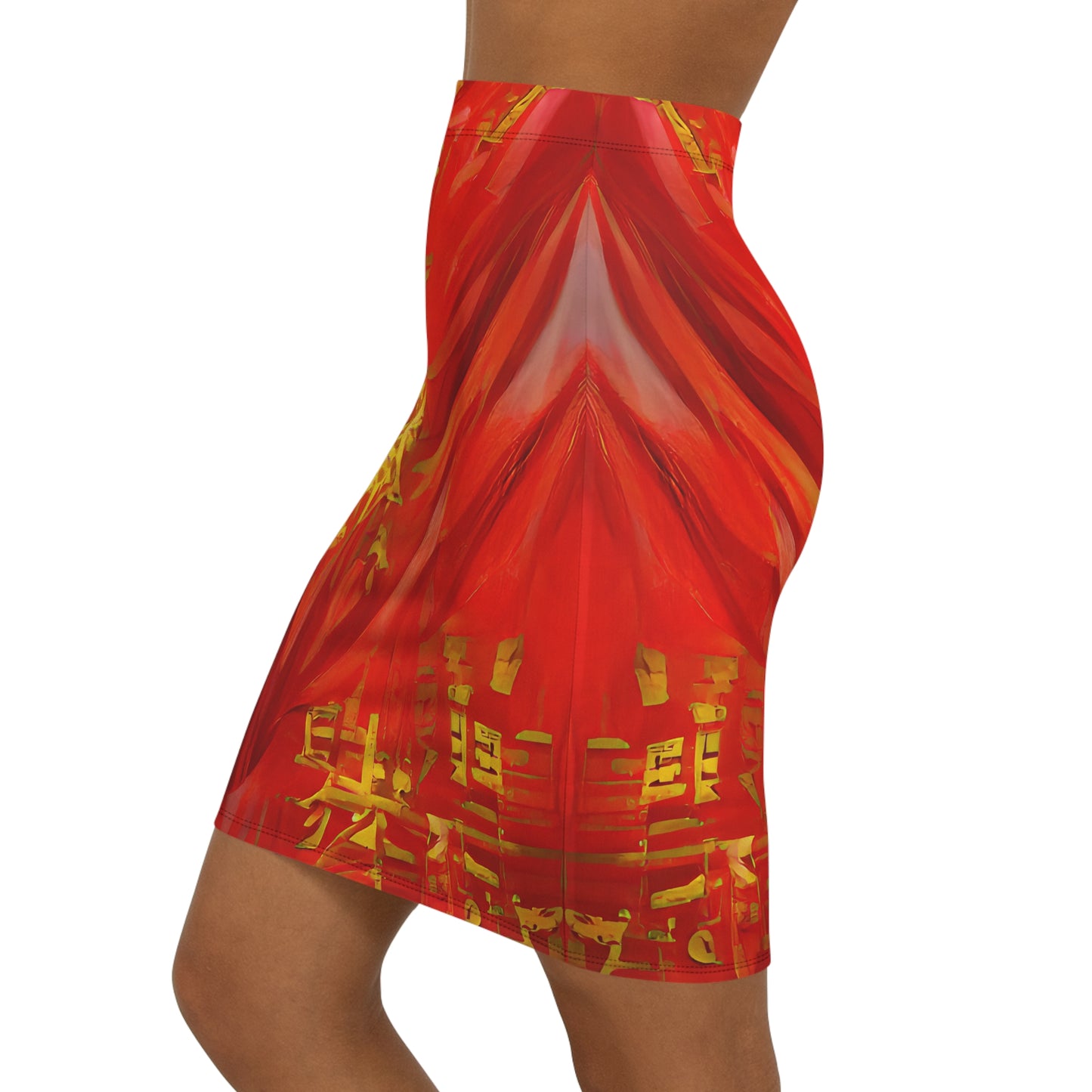 Qízhì - Womens Pencil Skirt - iSAW Company