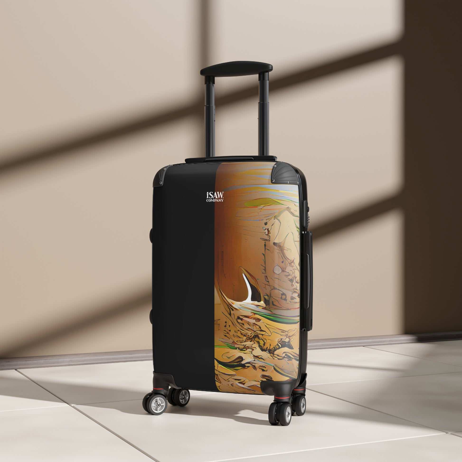 Half Black Half Gāolàng - Hard - Shell Suitcase - iSAW Company