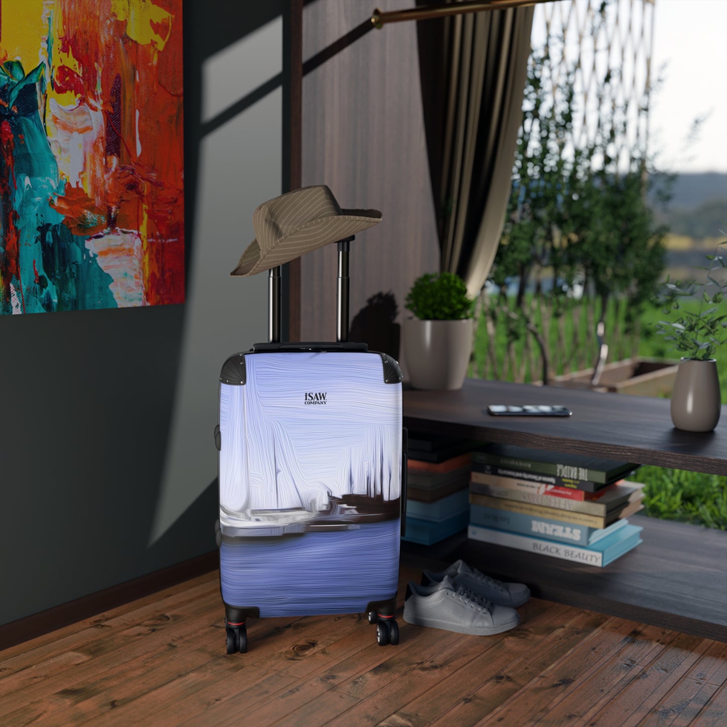 The Sleeping Yachts (at Afternoon) - Hard - Shell Suitcase - iSAW Company