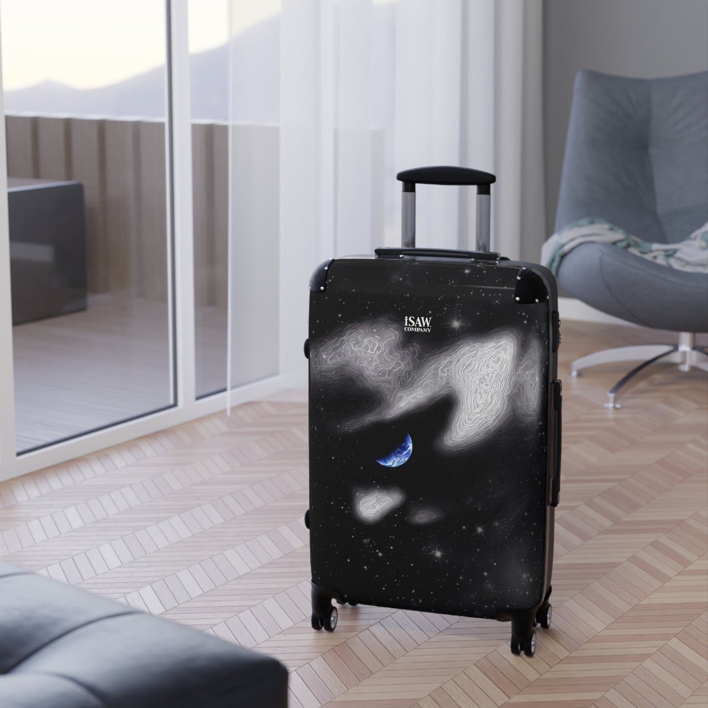 In The Quiet of Your Mind - Hard - Shell Suitcase - iSAW Company