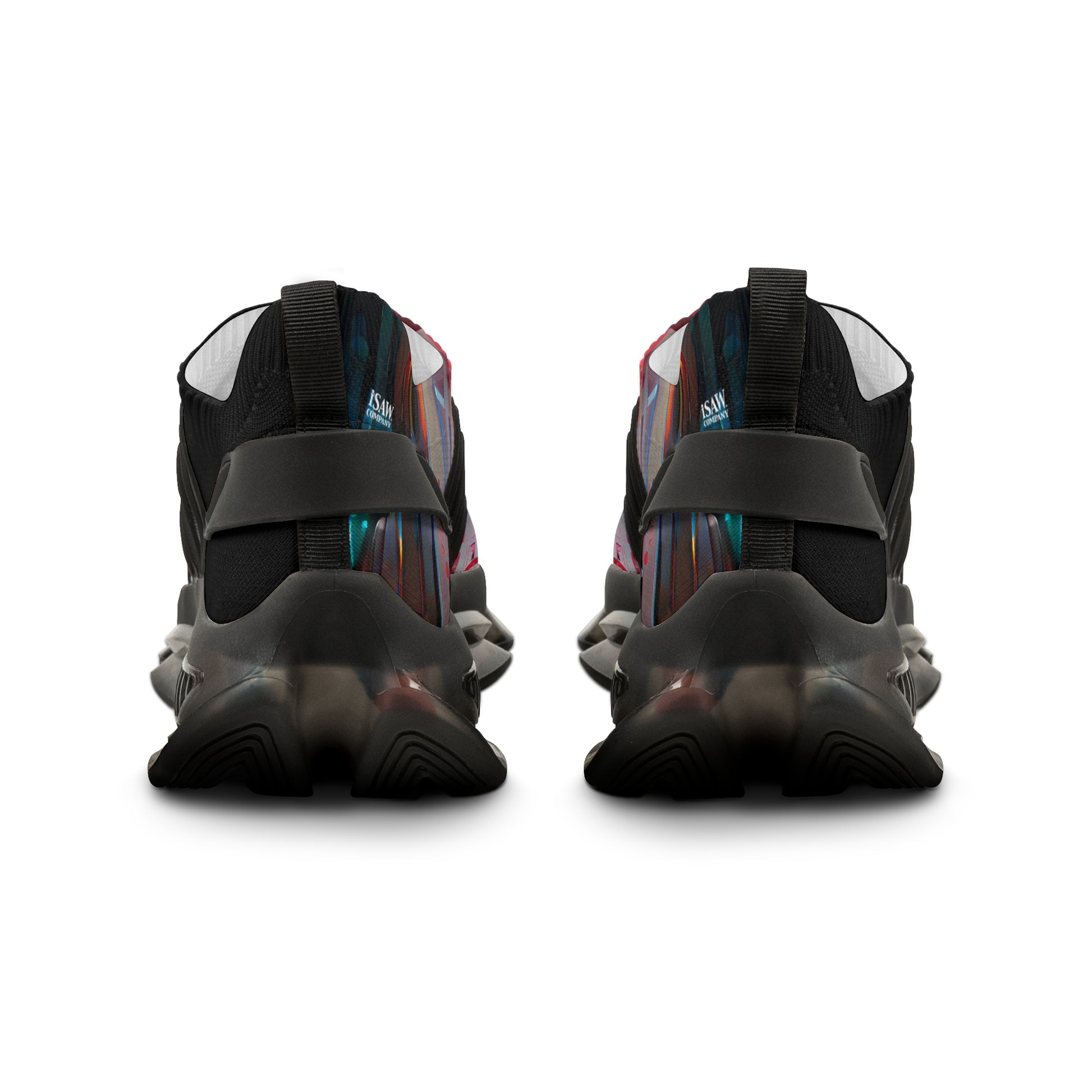 Half Black Half Báijiǔ - Mens Mesh Street Sneakers - iSAW Company