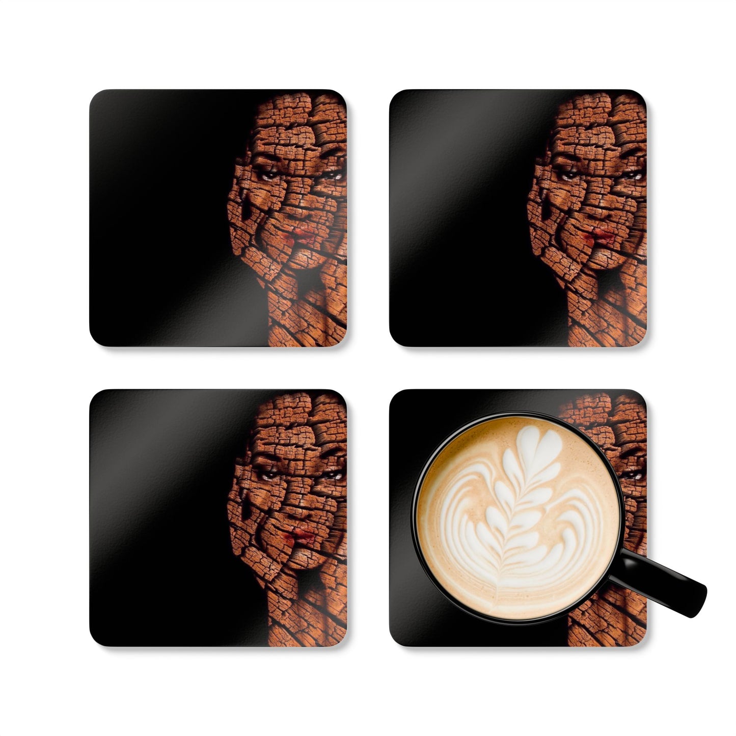 Bored Stiff - Cork Back Coaster Set - iSAW Company