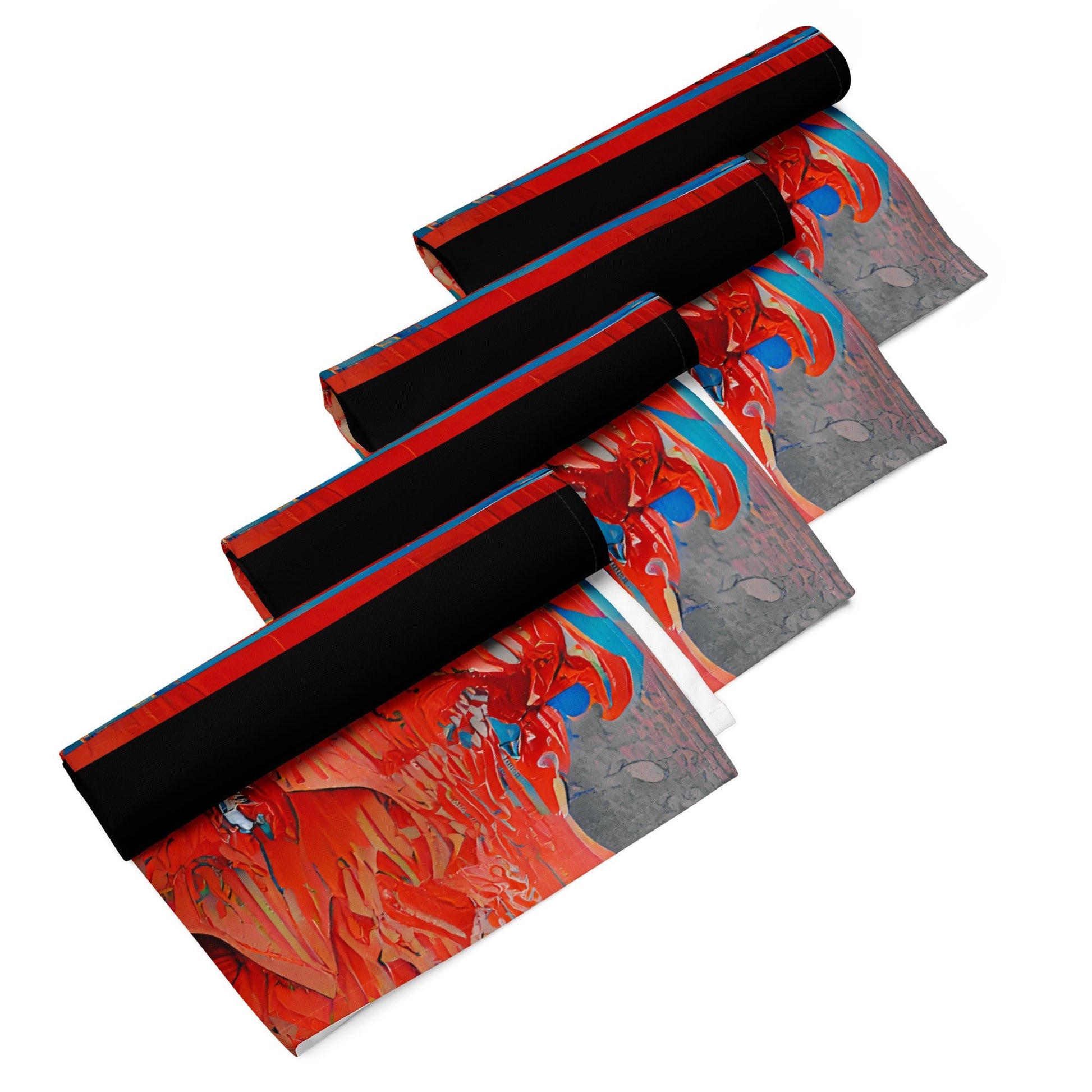 Half Black Half Hónghǎi - Cloth Napkin Set - iSAW Company
