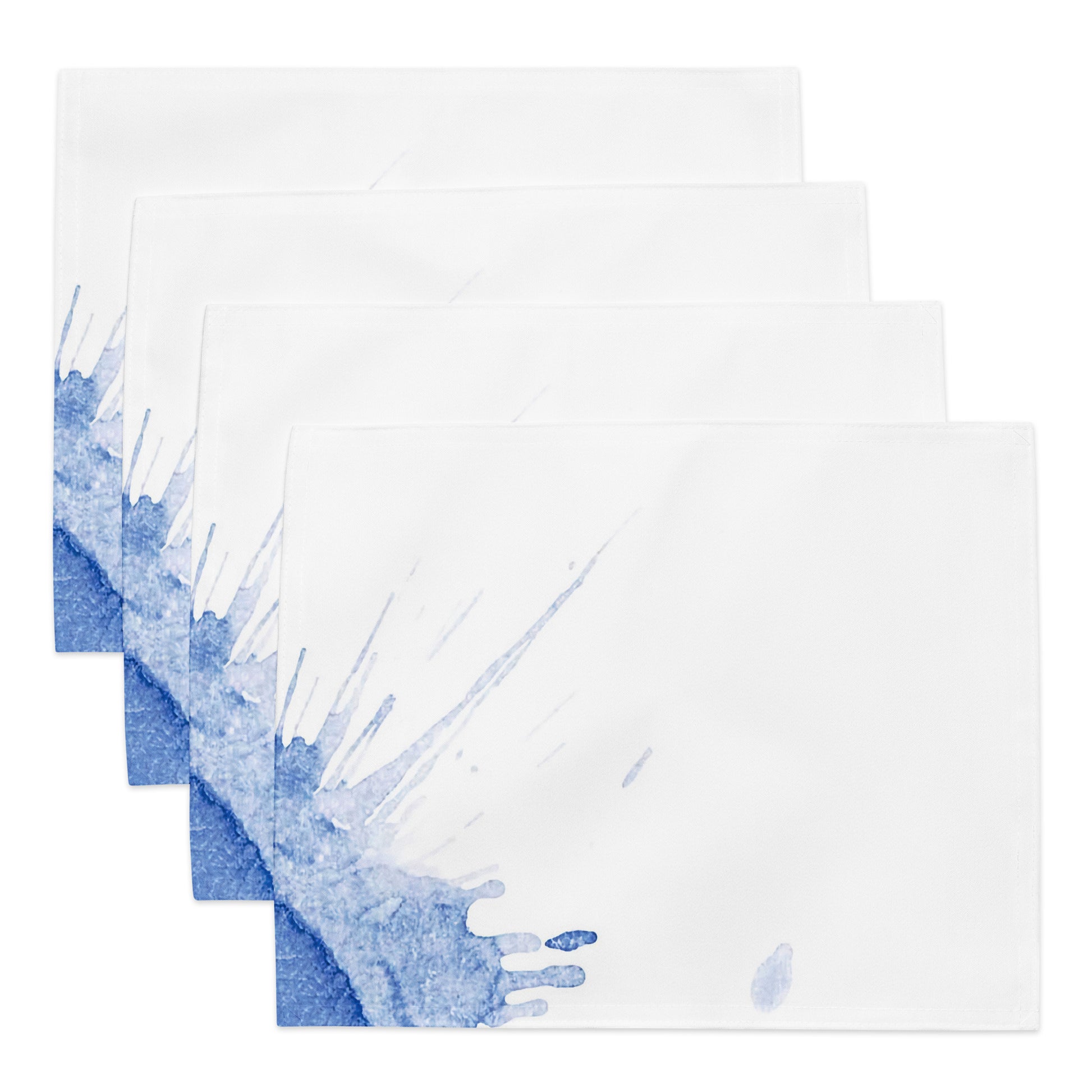 Watercolour Blue Splash - Placemat Set - iSAW Company