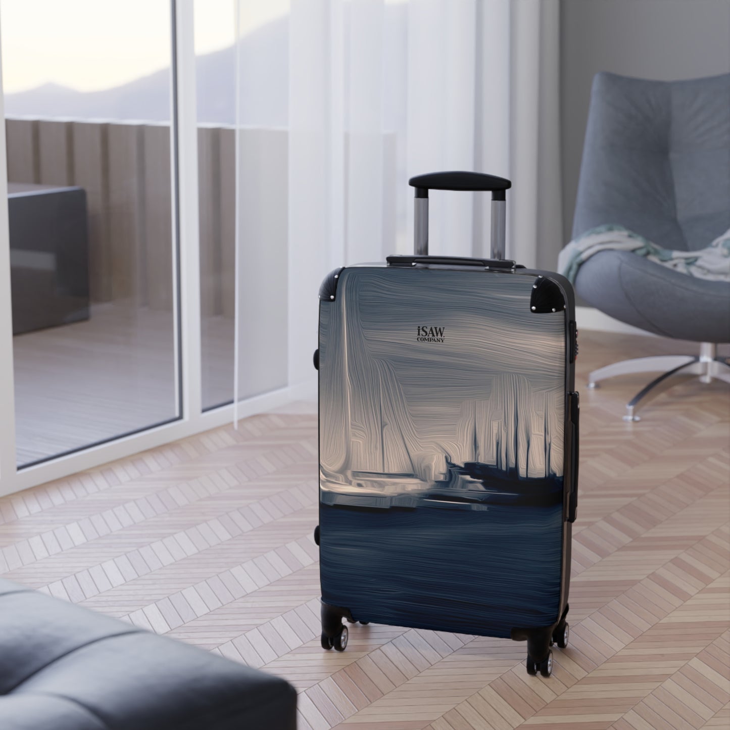 The Sleeping Yachts (at Sunrise) - Hard - Shell Suitcase - iSAW Company