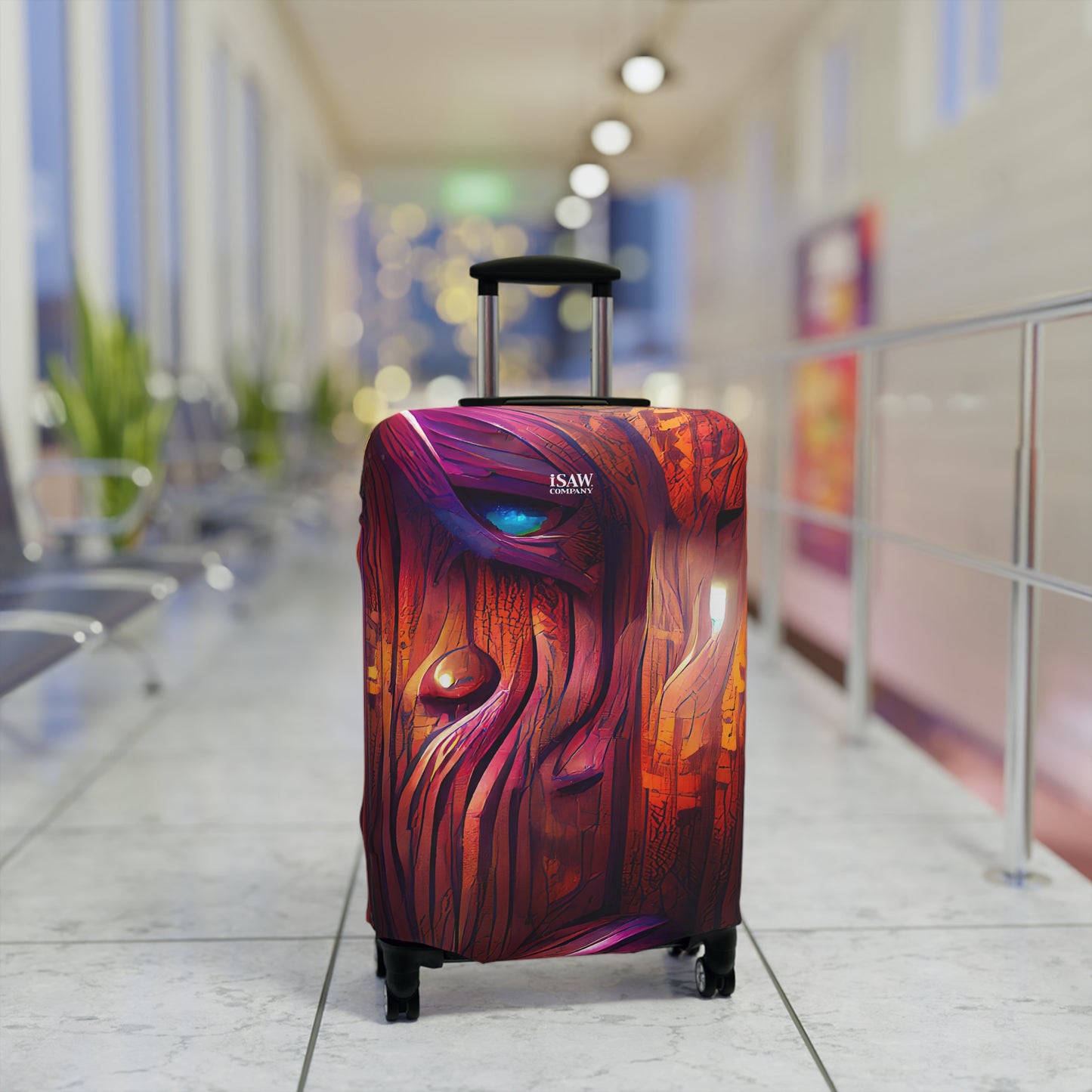 Hardwood – Protective Suitcase Cover - iSAW Company