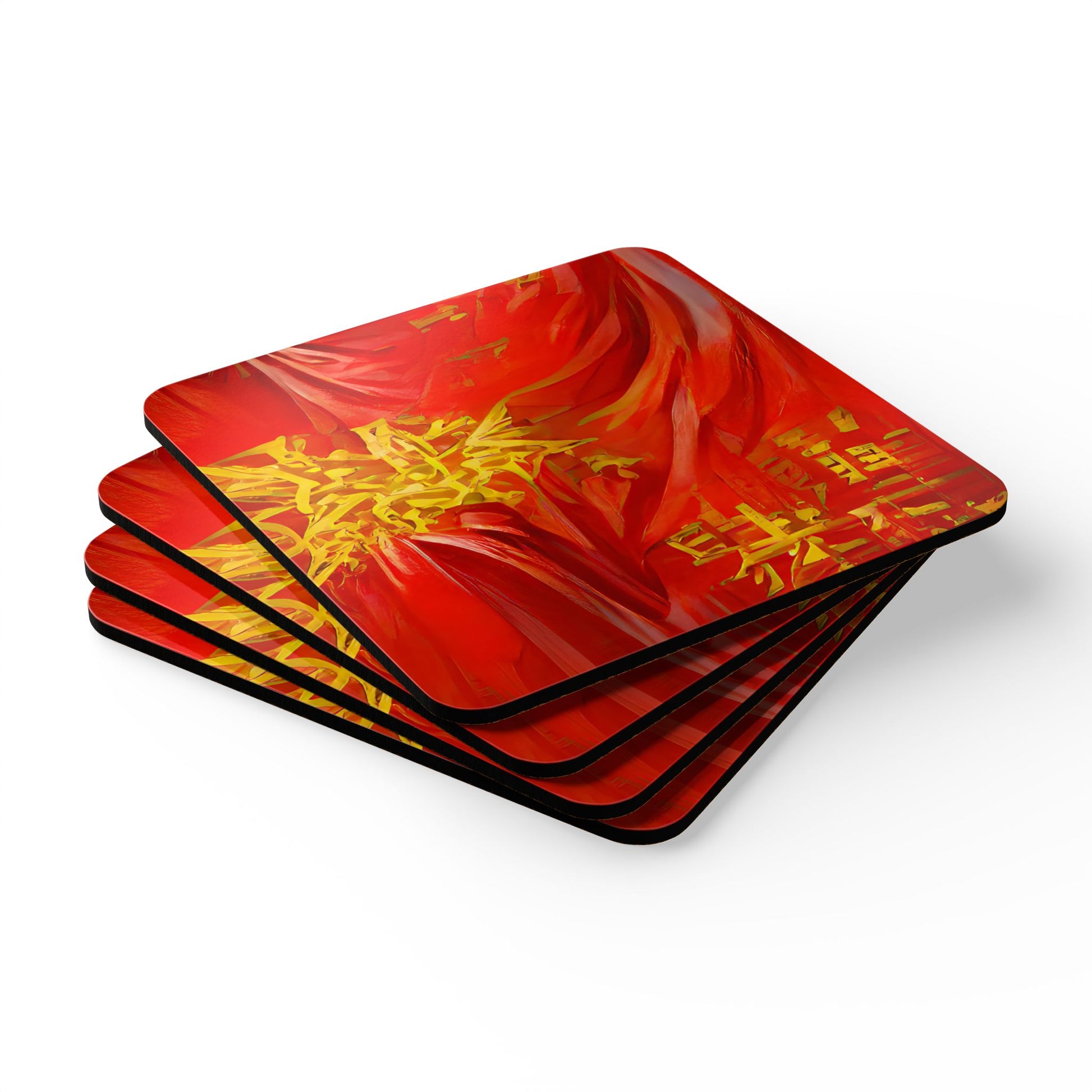 Qízhì - Cork Back Coaster Set - iSAW Company