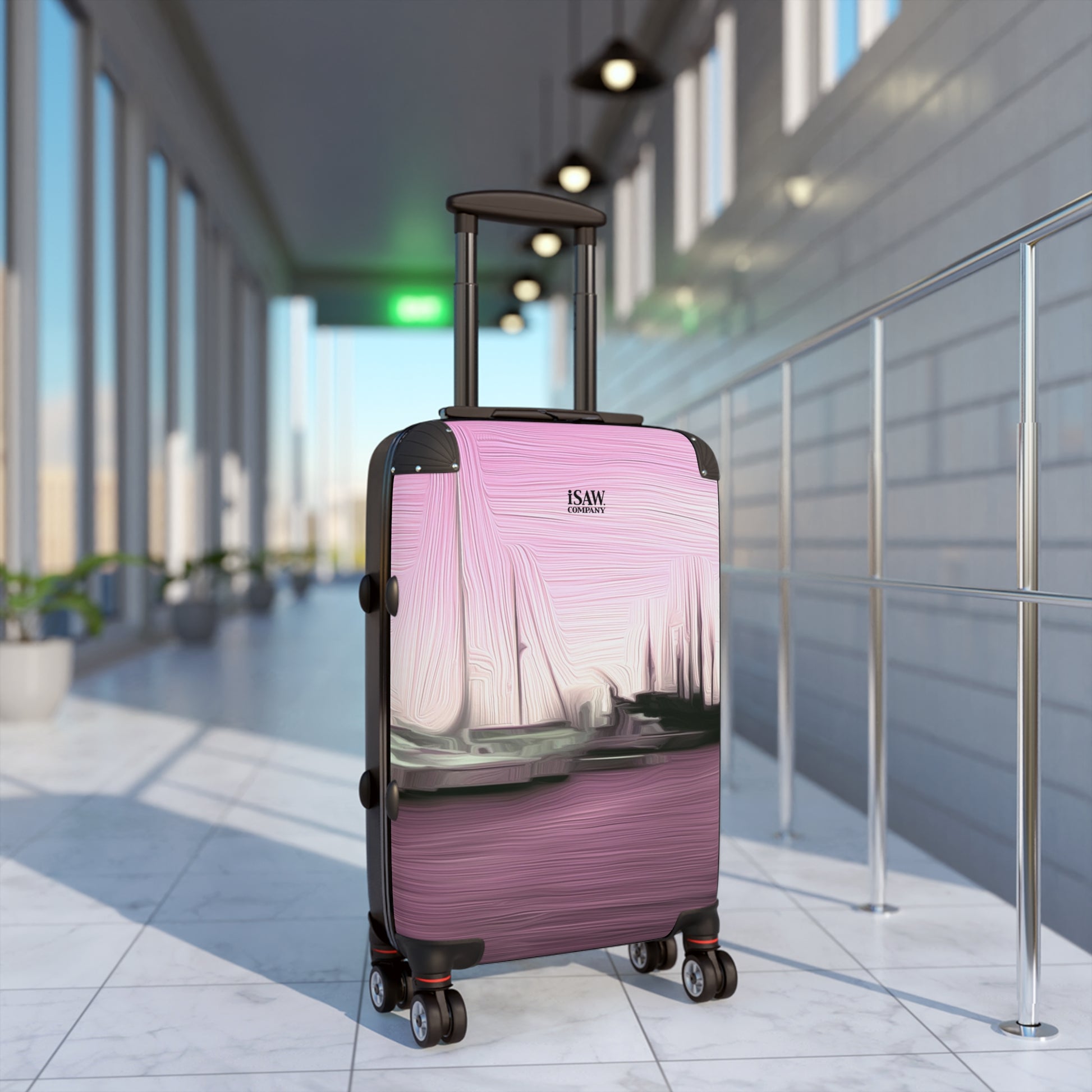 The Sleeping Yachts (at Evening) - Hard - Shell Suitcase - iSAW Company