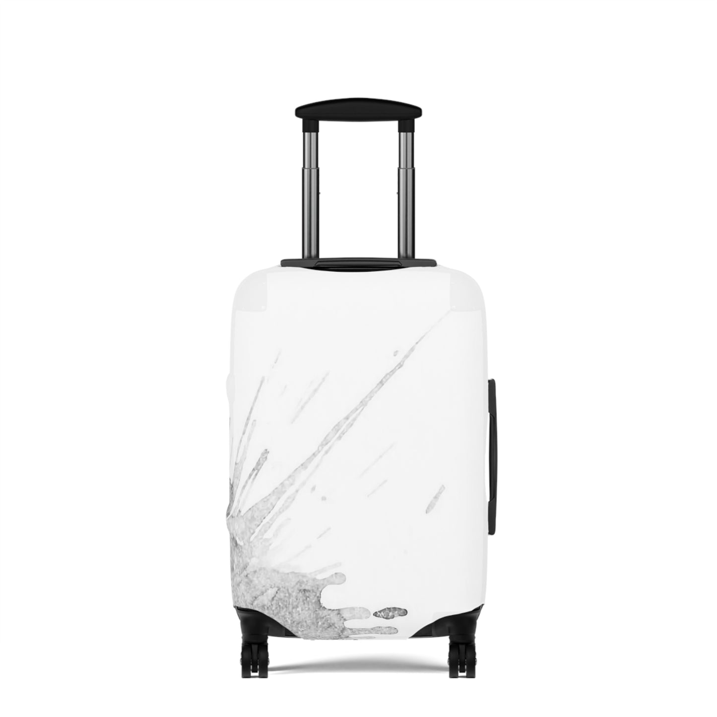 Watercolour Grey Splash – Protective Suitcase Cover - iSAW Company