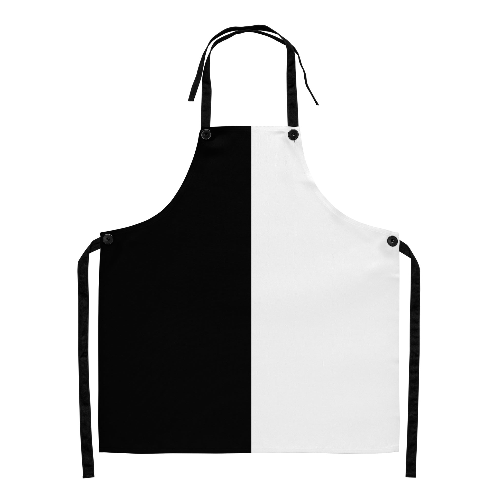 Half Black Half White - Apron - iSAW Company