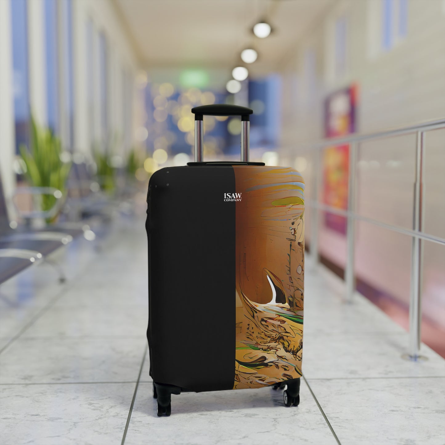 Half Black Half Gāolàng – Protective Suitcase Cover - iSAW Company