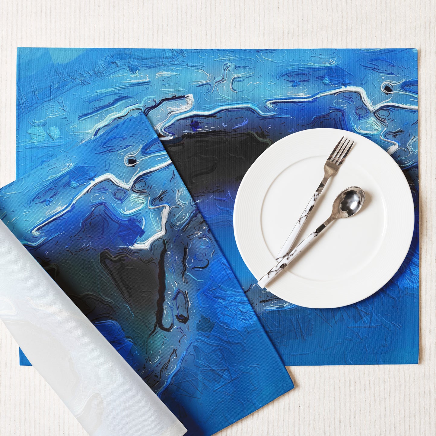 A Drop In The Ocean - Placemat Set - iSAW Company