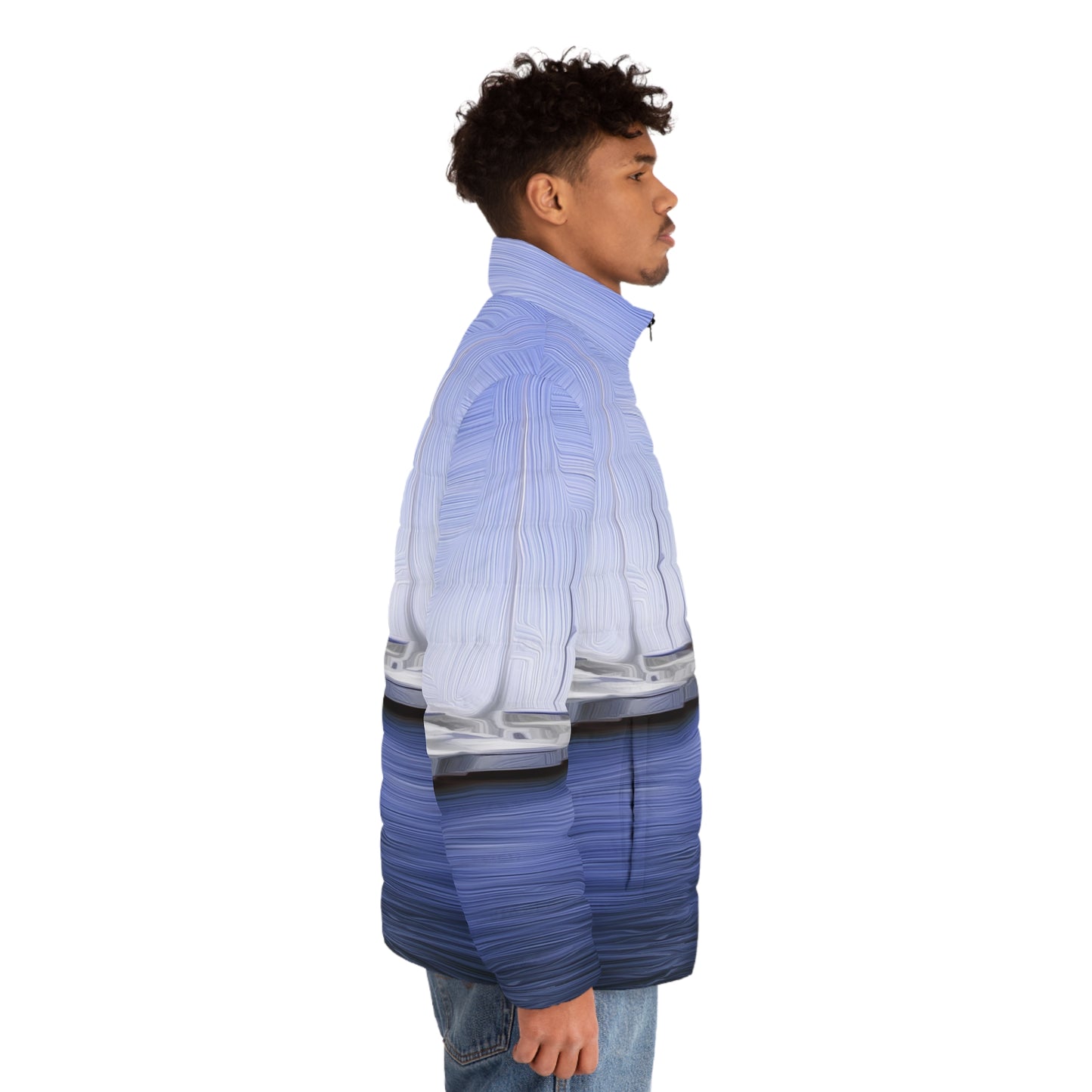 The Sleeping Yachts (at Afternoon) - Mens Puffer Jacket - iSAW Company