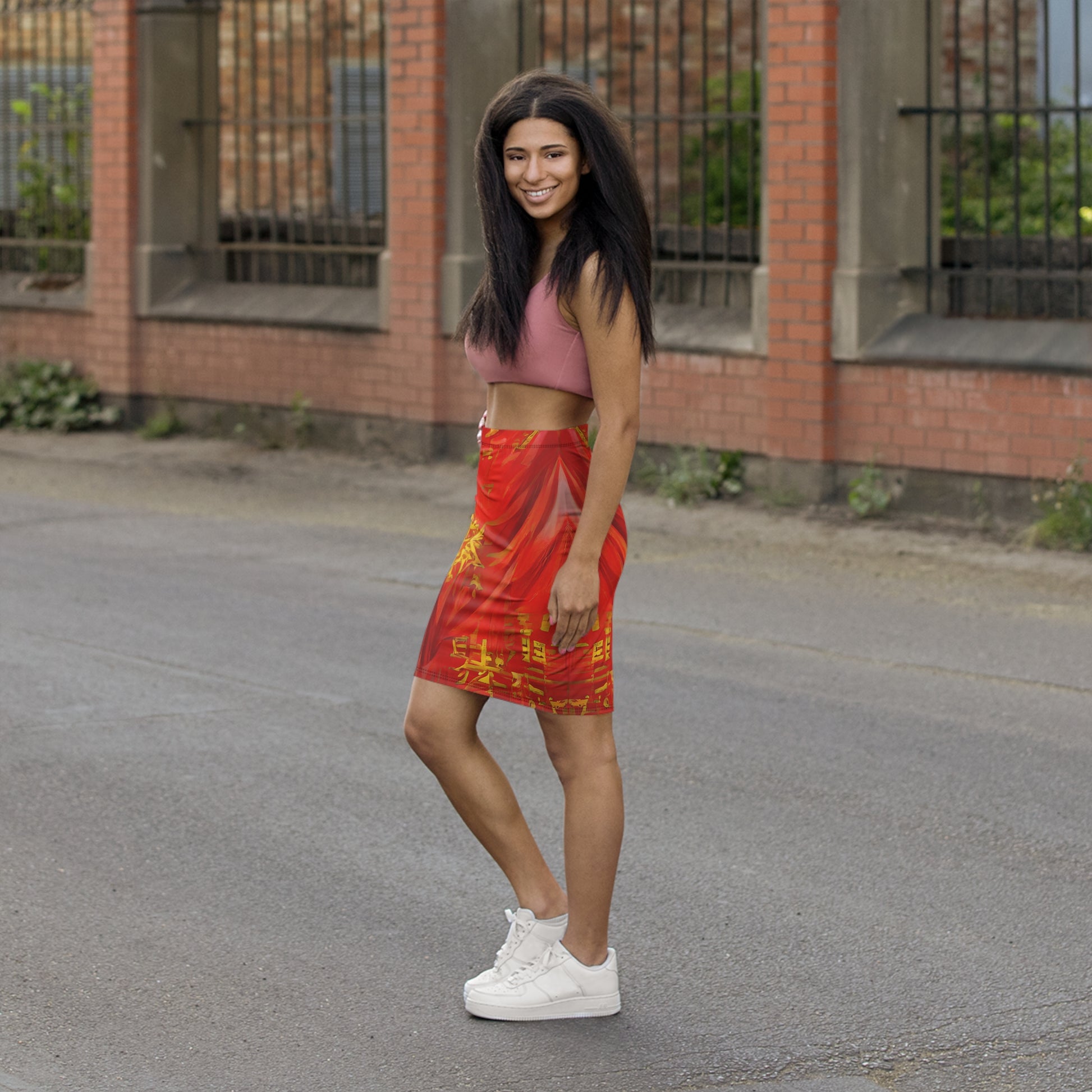 Qízhì - Womens Pencil Skirt - iSAW Company