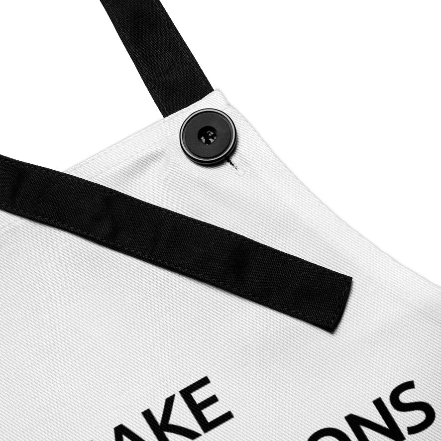 I Make Grape Decisions - White Apron - iSAW Company