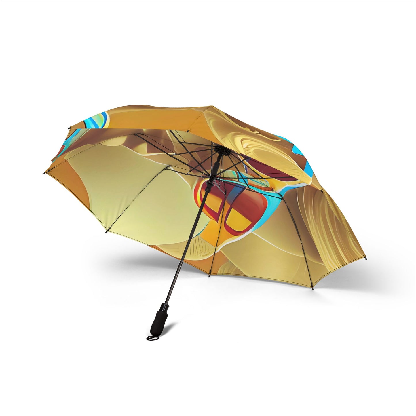 Retro Cool Orange - Windproof Umbrella - iSAW Company