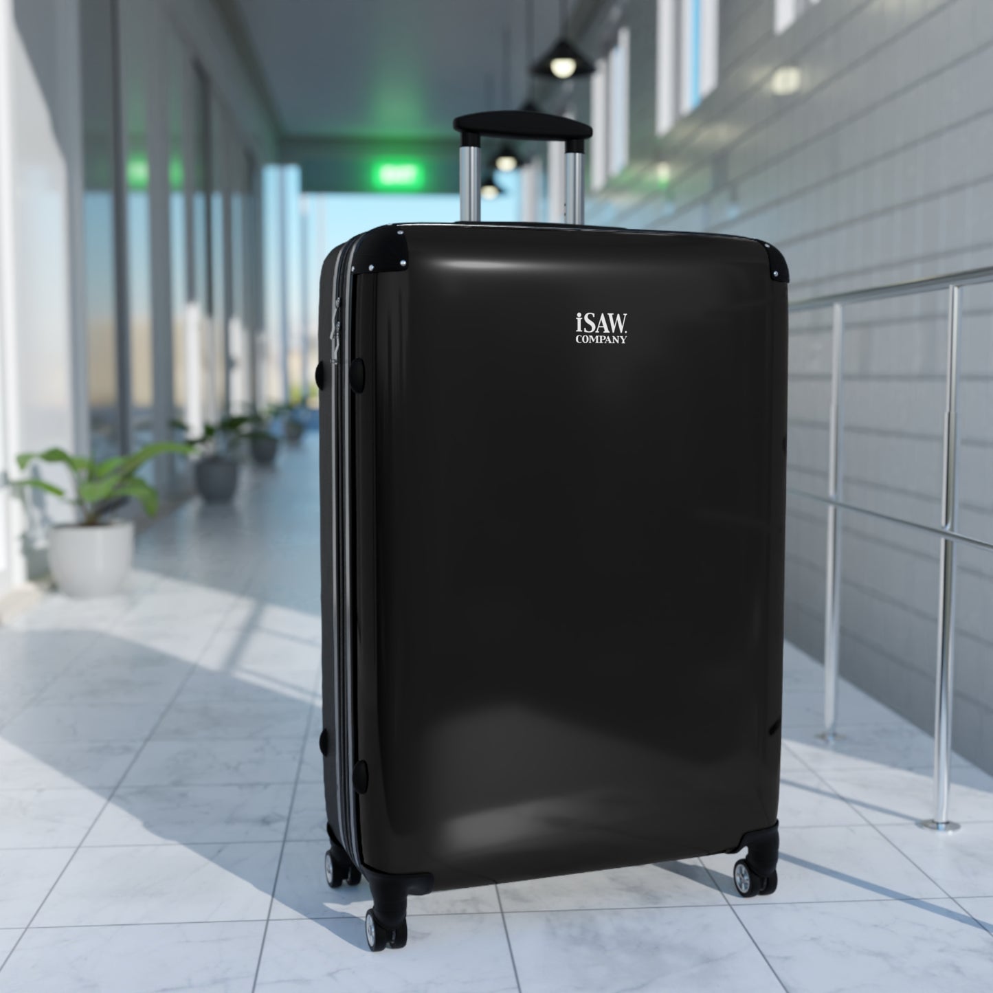 iSAW Black Hard - Shell Suitcase - iSAW Company